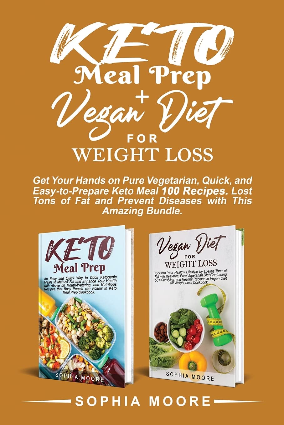 Keto Meal Prep + vegane Diät zur Gewichtsreduktion Books