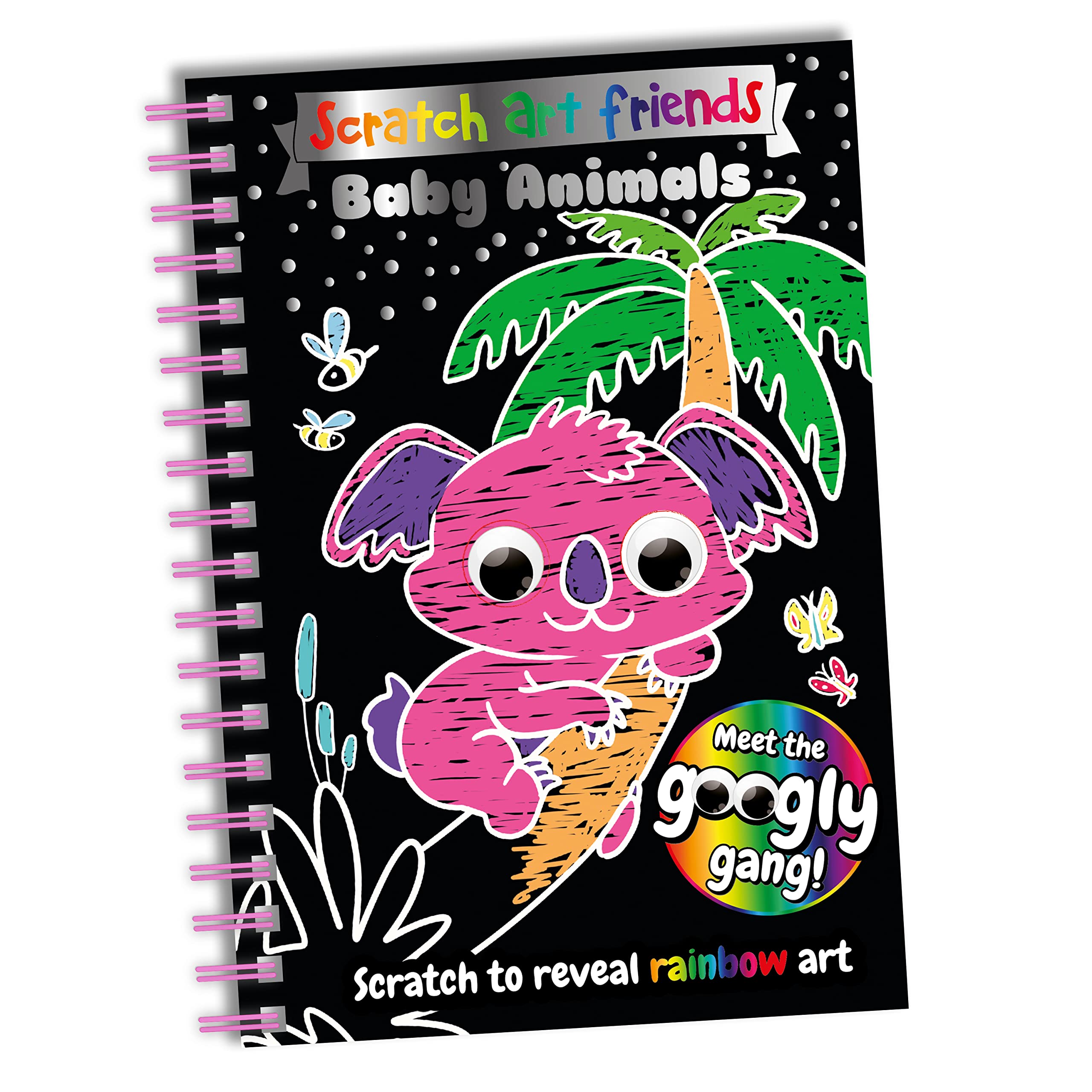 Scratch Art Friends: Baby Animals Non-fiction