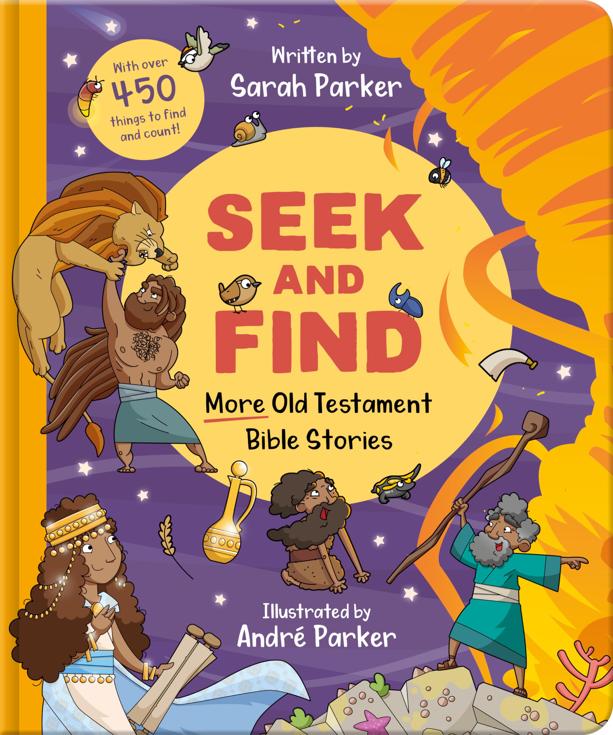 Seek and Find: More Old Testament Bible Stories: With over 450 Things to Find and Count! Non-fiction