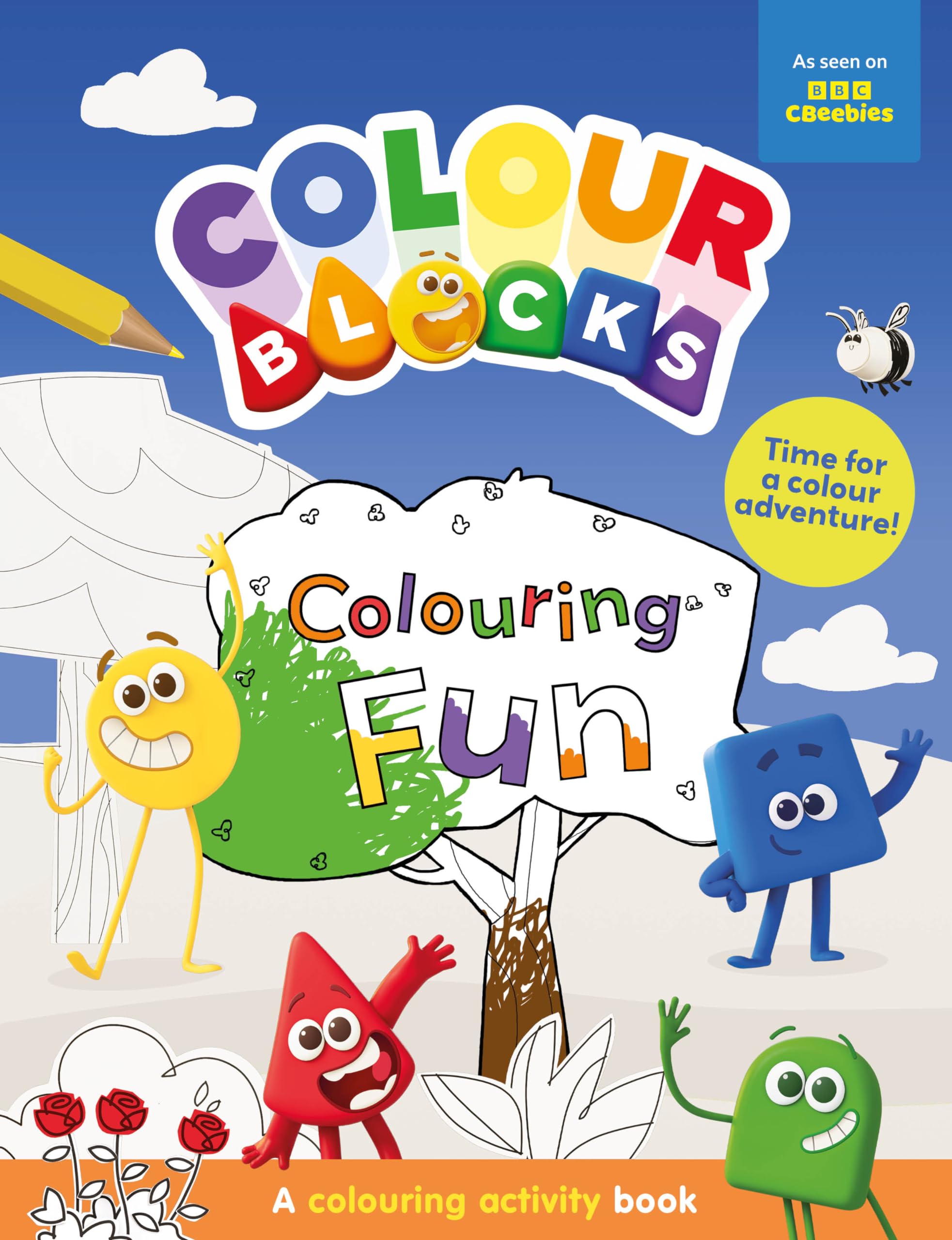 Colourblocks Colouring Fun: A Colouring Activity Book (Numberblocks Colouring Books, Band 3) Non-fiction