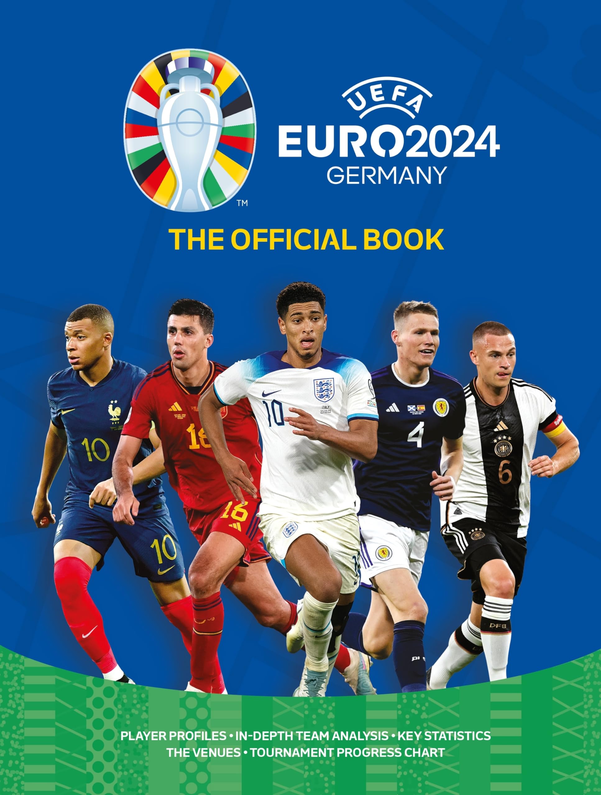 Uefa Euro 2024: The Official Book Leisure & Fun