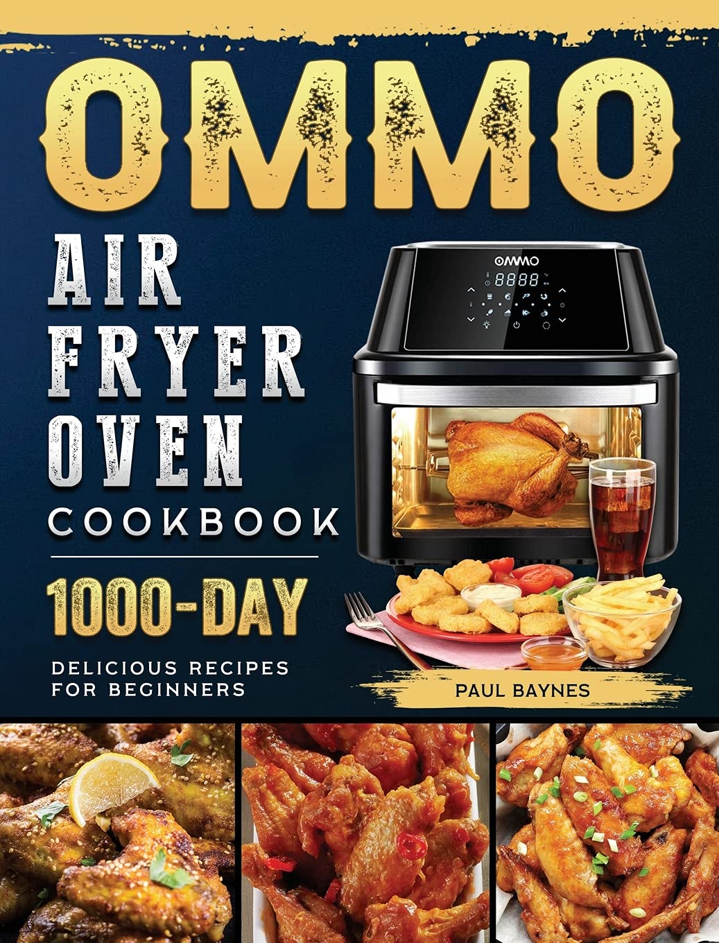 OMMO Air Fryer Oven Cookbook: 1000-Day Delicious Recipes for Beginners Leisure, Home & Garden