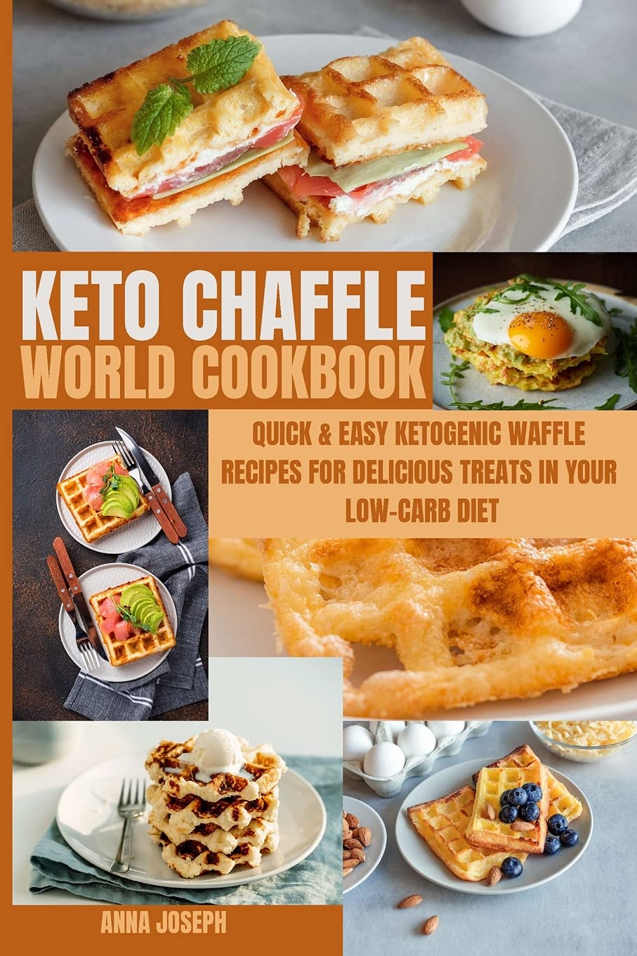 Keto Chaffle World Cookbook: Quick & Easy Ketogenic Waffle Recipes for Delicious Treats in your Low-Carb Diet Leisure, Home & Garden