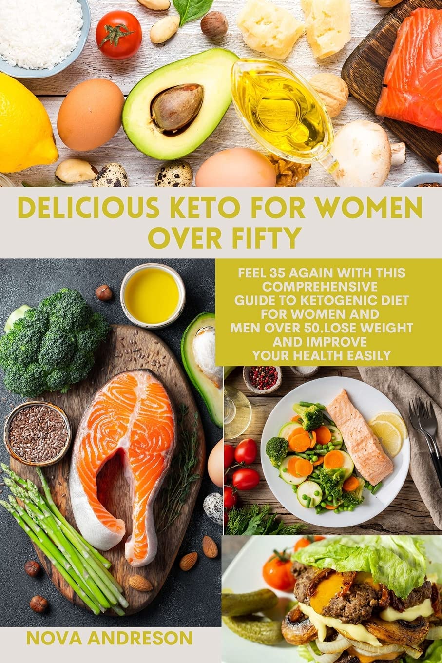 Delicious Keto for Women Over Fifty: Feel 35 again with this Comprehensive Guide to Ketogenic Diet for Women and Men Over 50.Lose weight and Improve Your Health Easily Leisure, Home & Garden