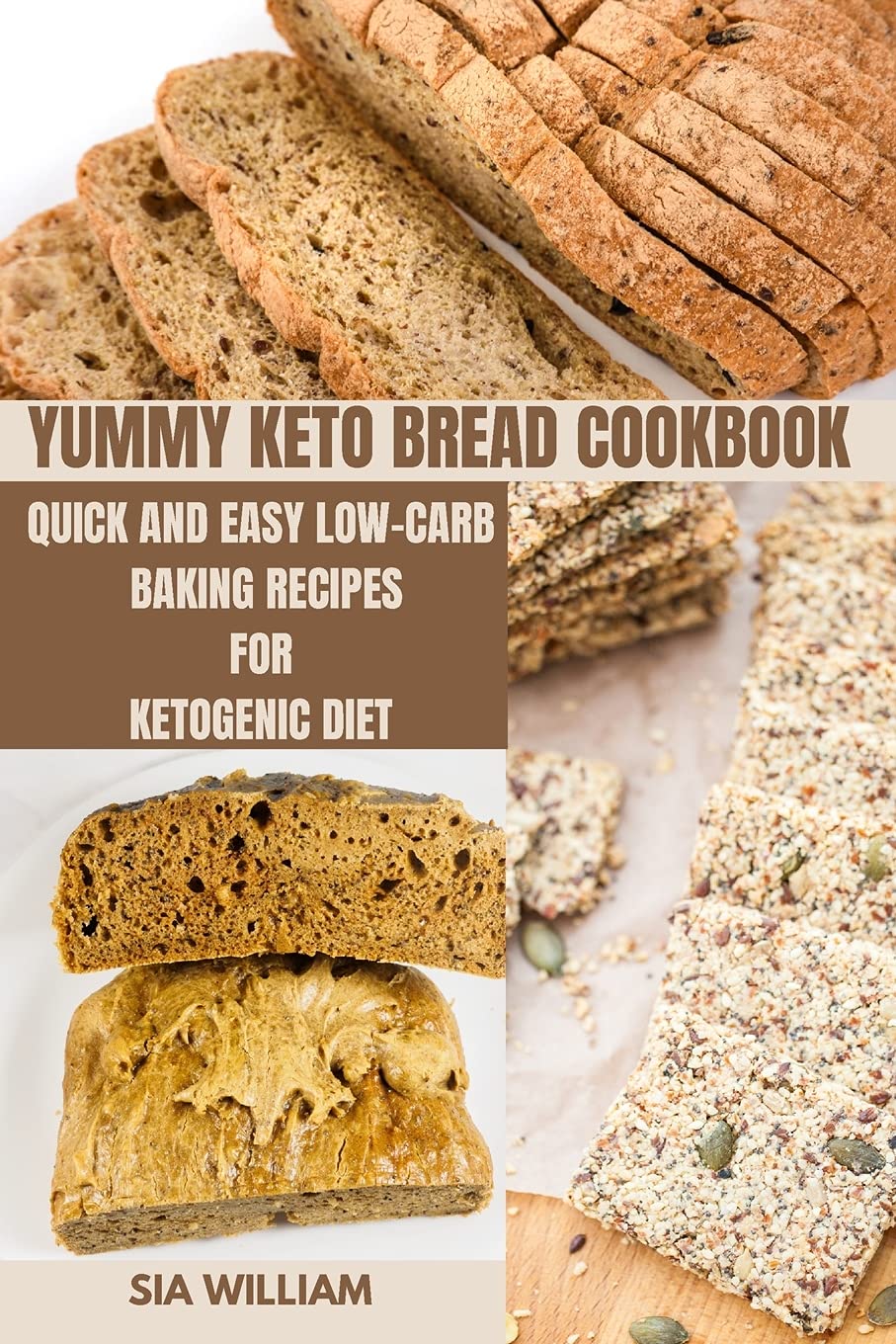 Yummy Keto Bread Cookbook: Quick and Easy Low-Carb Baking Recipes for Ketogenic Diet Leisure, Home & Garden