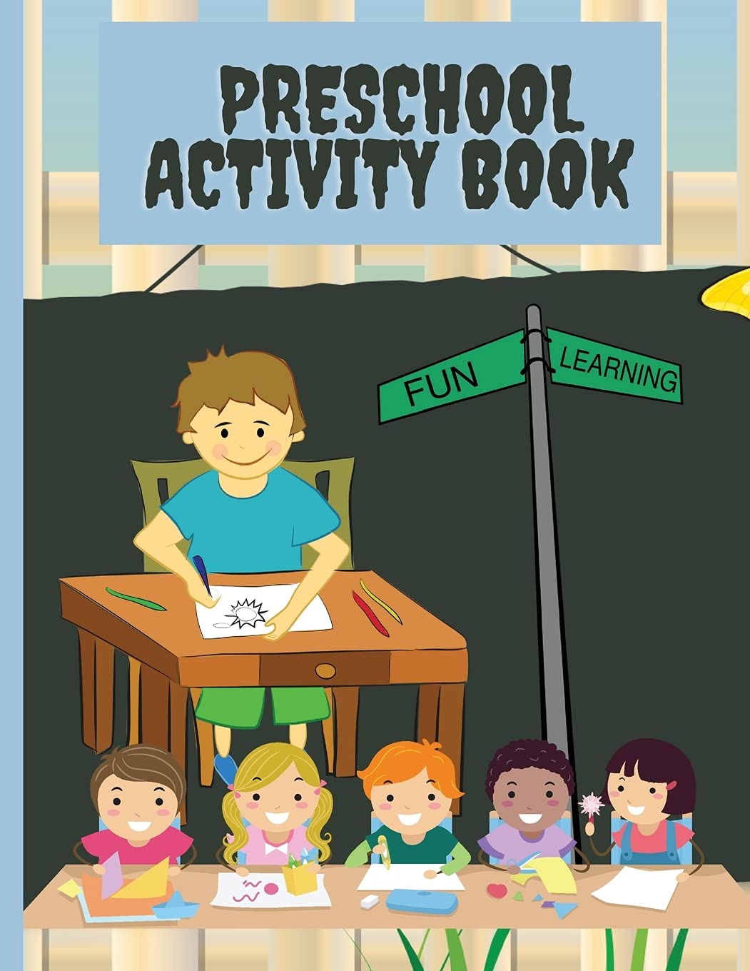 Preschool activity book: Toddler Activity Book Ages 2-4/Pre-K & Kindergarten Boys & Girls Non-fiction