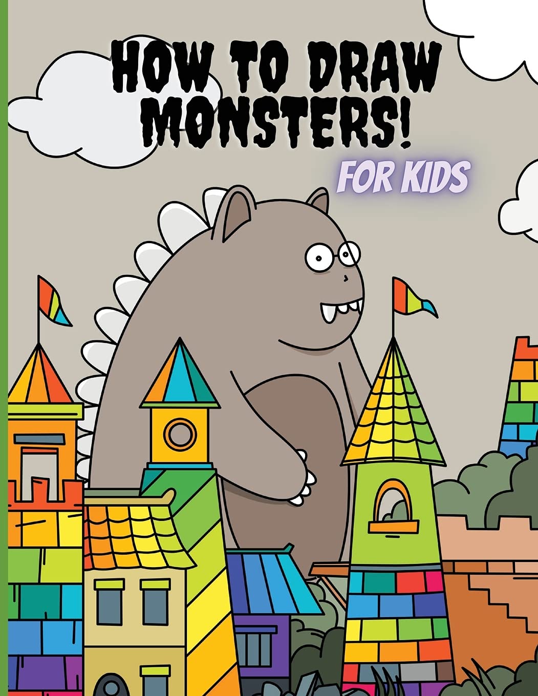 How to Draw Monsters for Kids: Activity book for kids/A Step-by-Step Guide for Kids/How to Draw Book for Kids Non-fiction