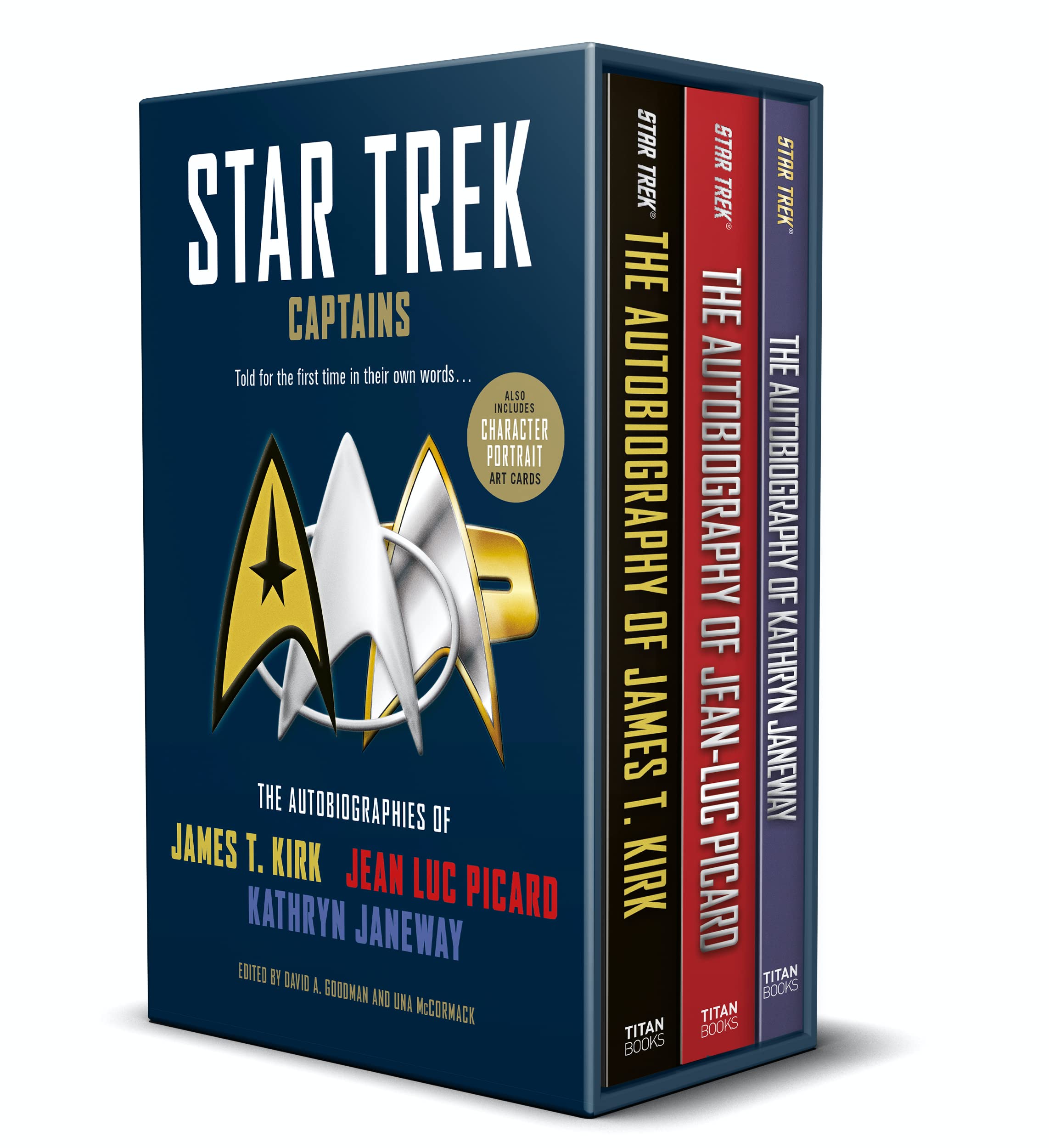 Star Trek Captains - The Autobiographies Art & Literature