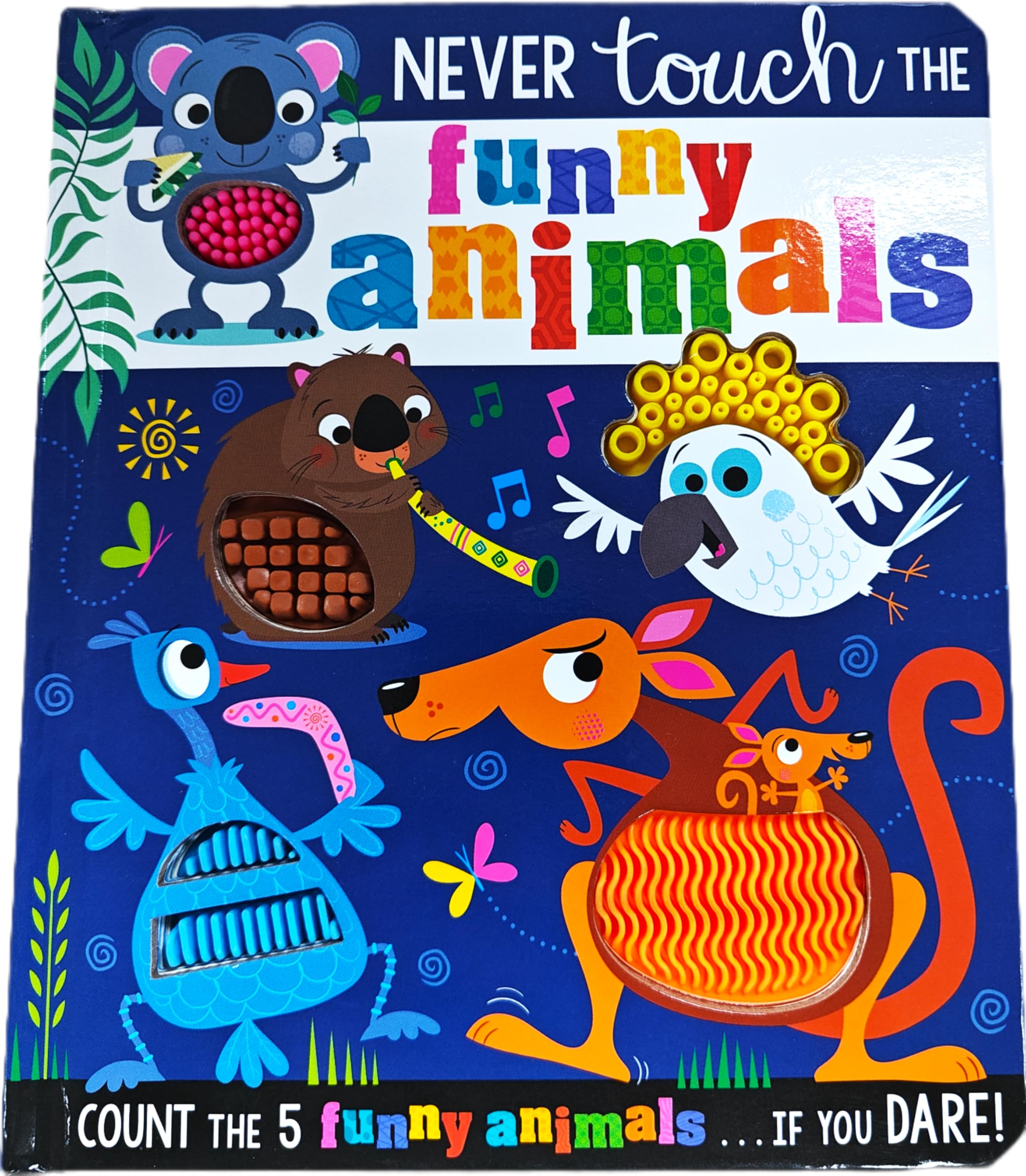 Never Touch the Funny Animals (Touch and Feel Board Book) Books