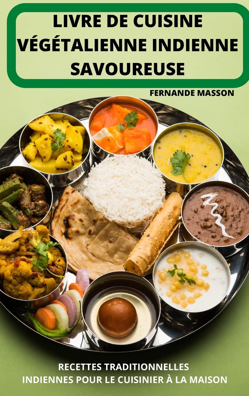 Livre de Cuisine Végétalienne Indienne Savoureuse Leisure, Home & Garden