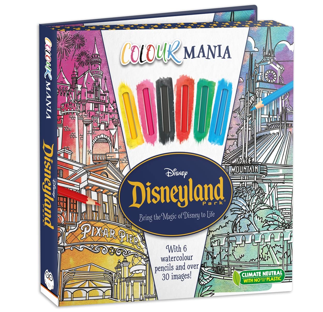 Disney: Disneyland Park (Colouring Book and Pencil Set) Film, Art & Culture