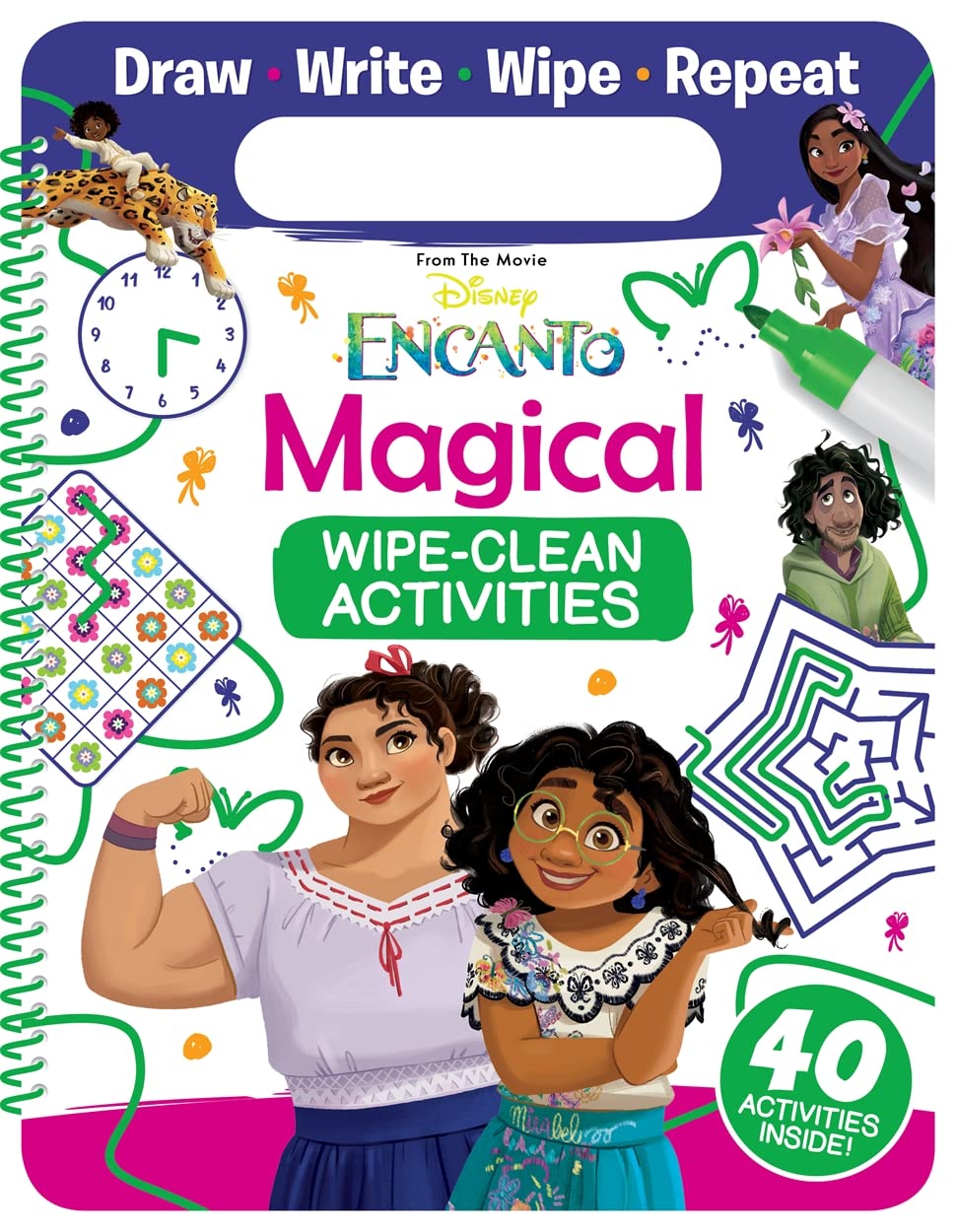 Disney Encanto: Magical Wipe-Clean Activities Non-fiction