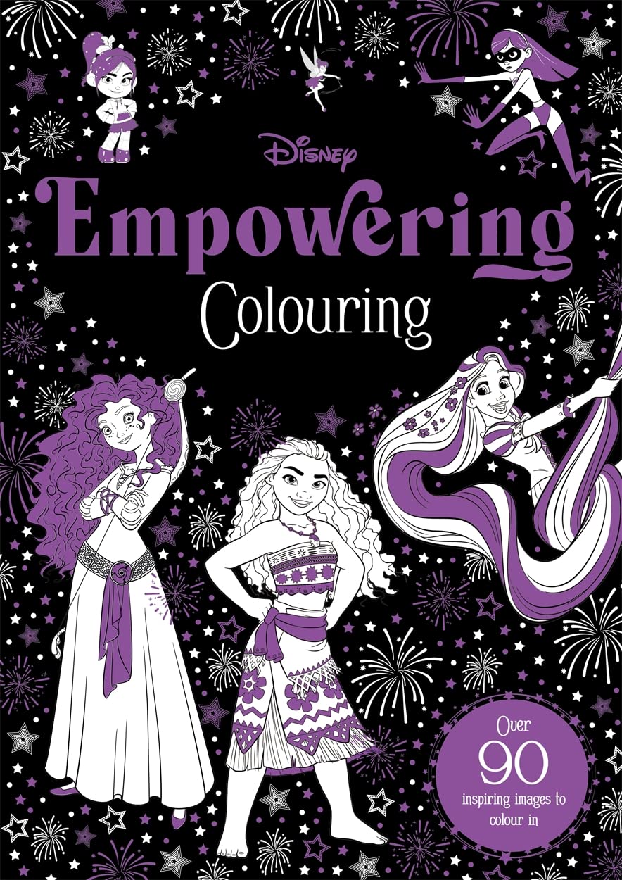 Disney: Empowering Colouring (Young Adult Colouring) Non-fiction
