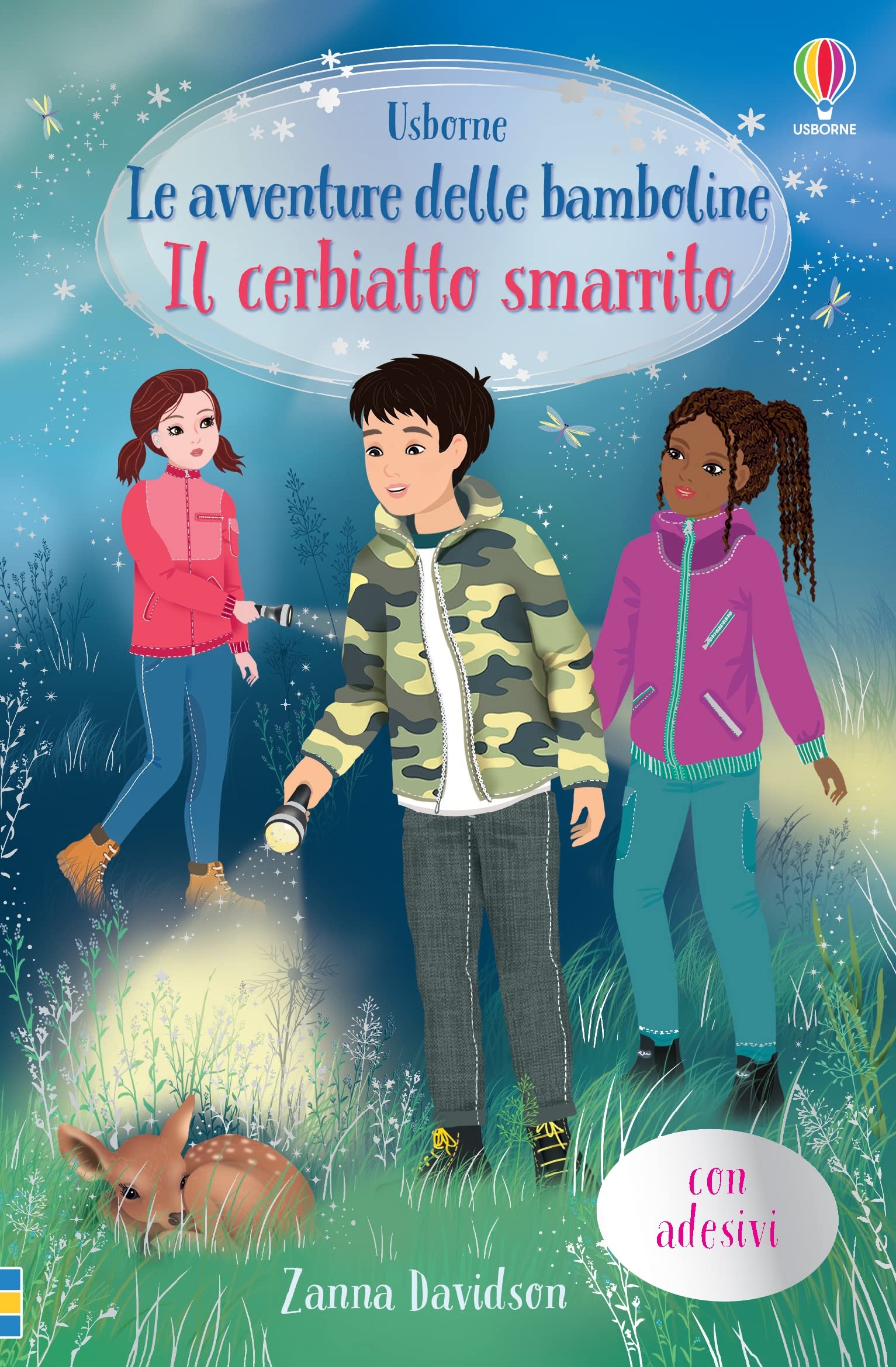 Il cerbiatto smarrito. Con adesivi book