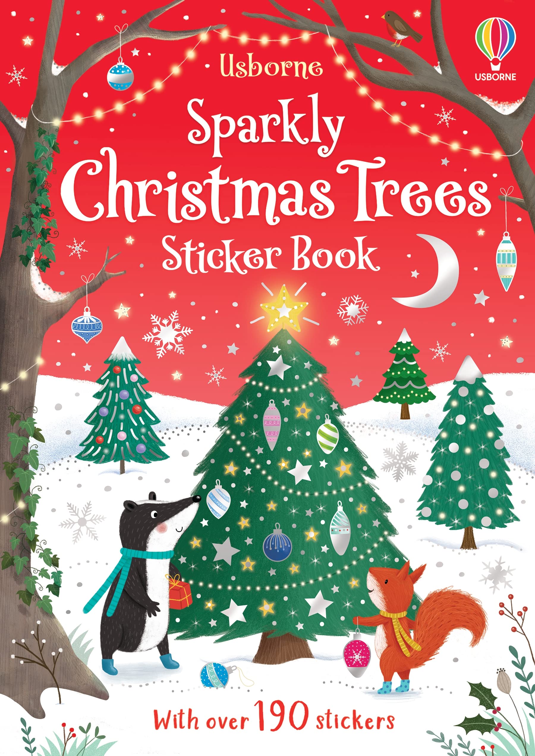 Sparkly Christmas Trees: Sticker Book (Sparkly Sticker Books) Non-fiction
