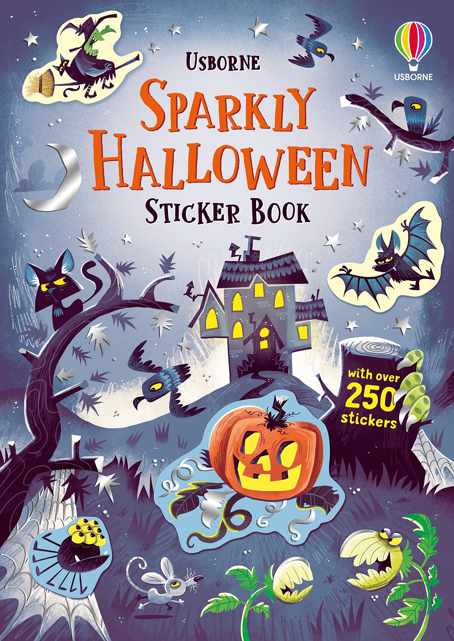 Sparkly Halloween Sticker Book: A Halloween Book for Kids (Sparkly Sticker Books) Horror & Mystery