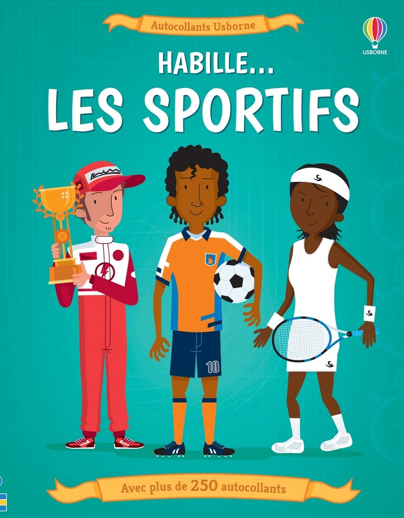 Habille... Les sportifs: Avec plus de 250 autocollants Hobbies & Crafts