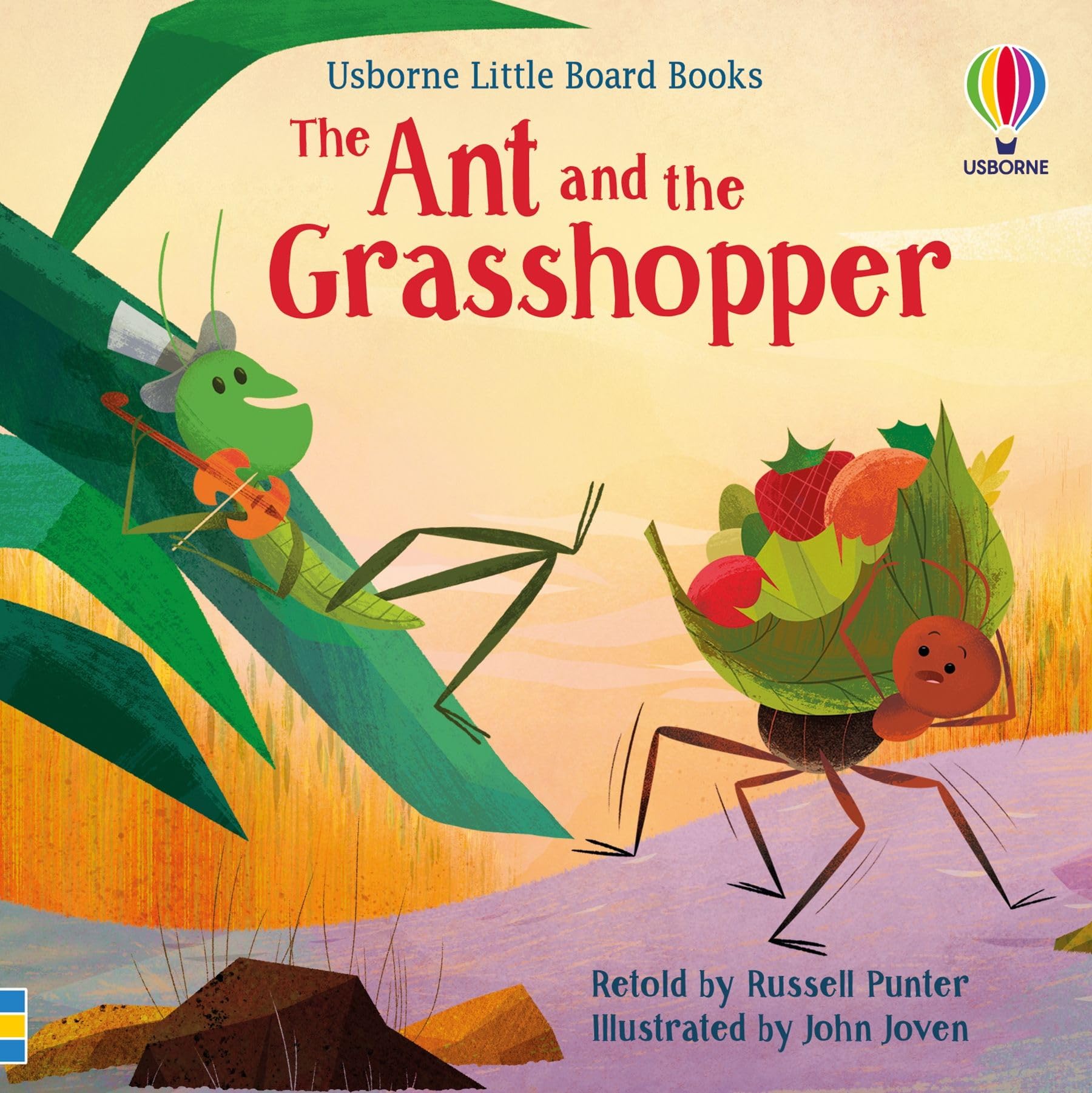 The Ant and the Grasshopper (Little Board Books) book