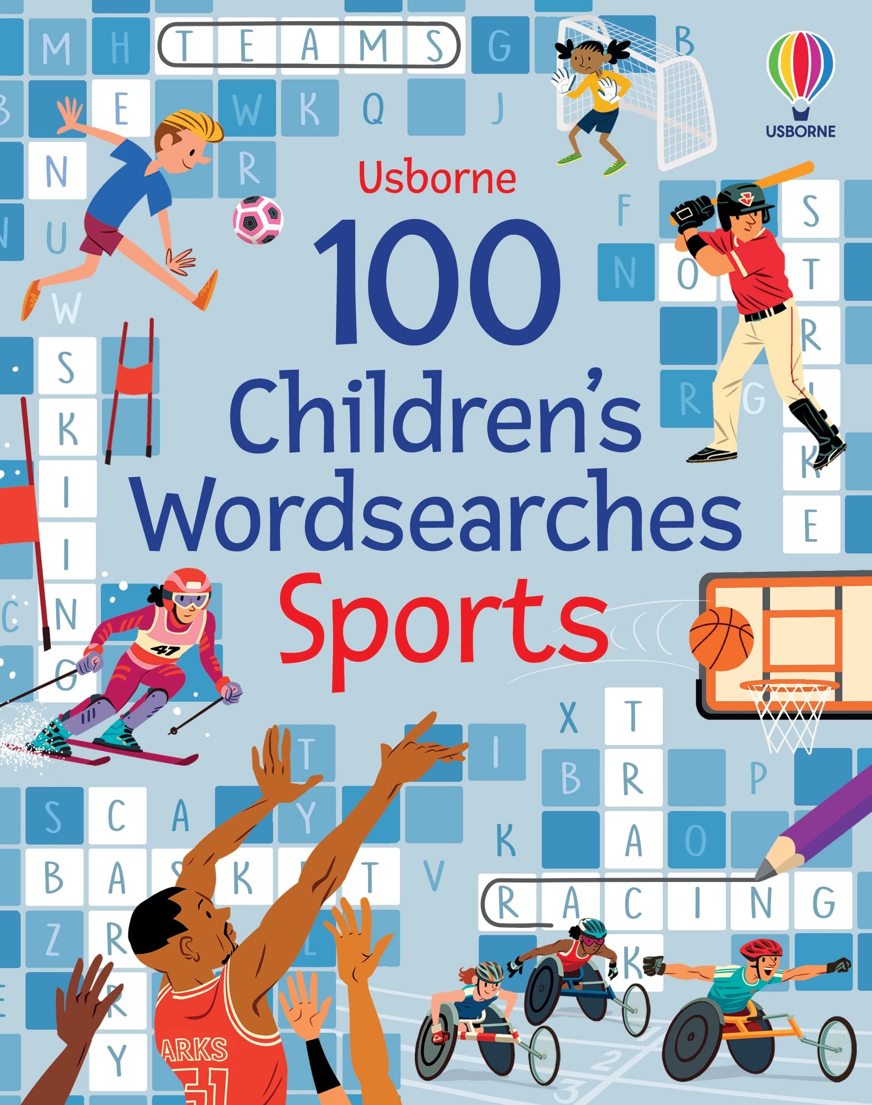 100 Children's Wordsearches : Sports book