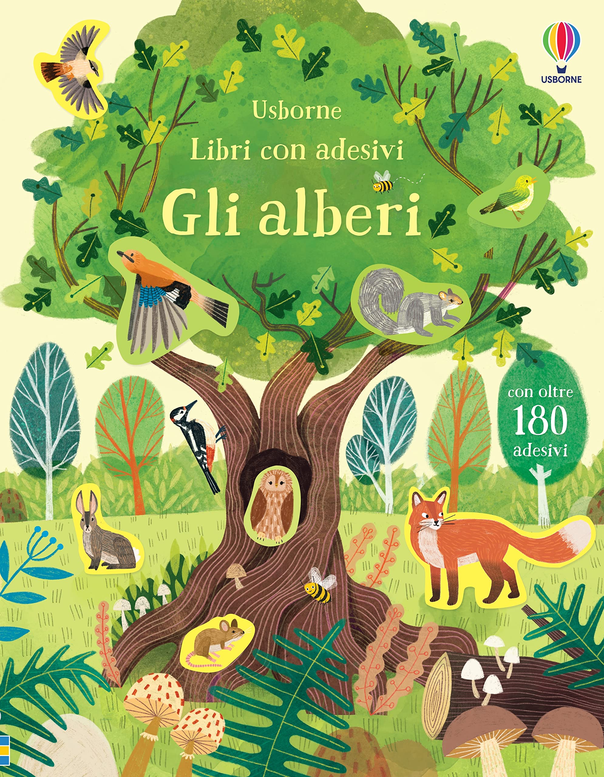Gli alberi. Con adesivi. Ediz. illustrata book