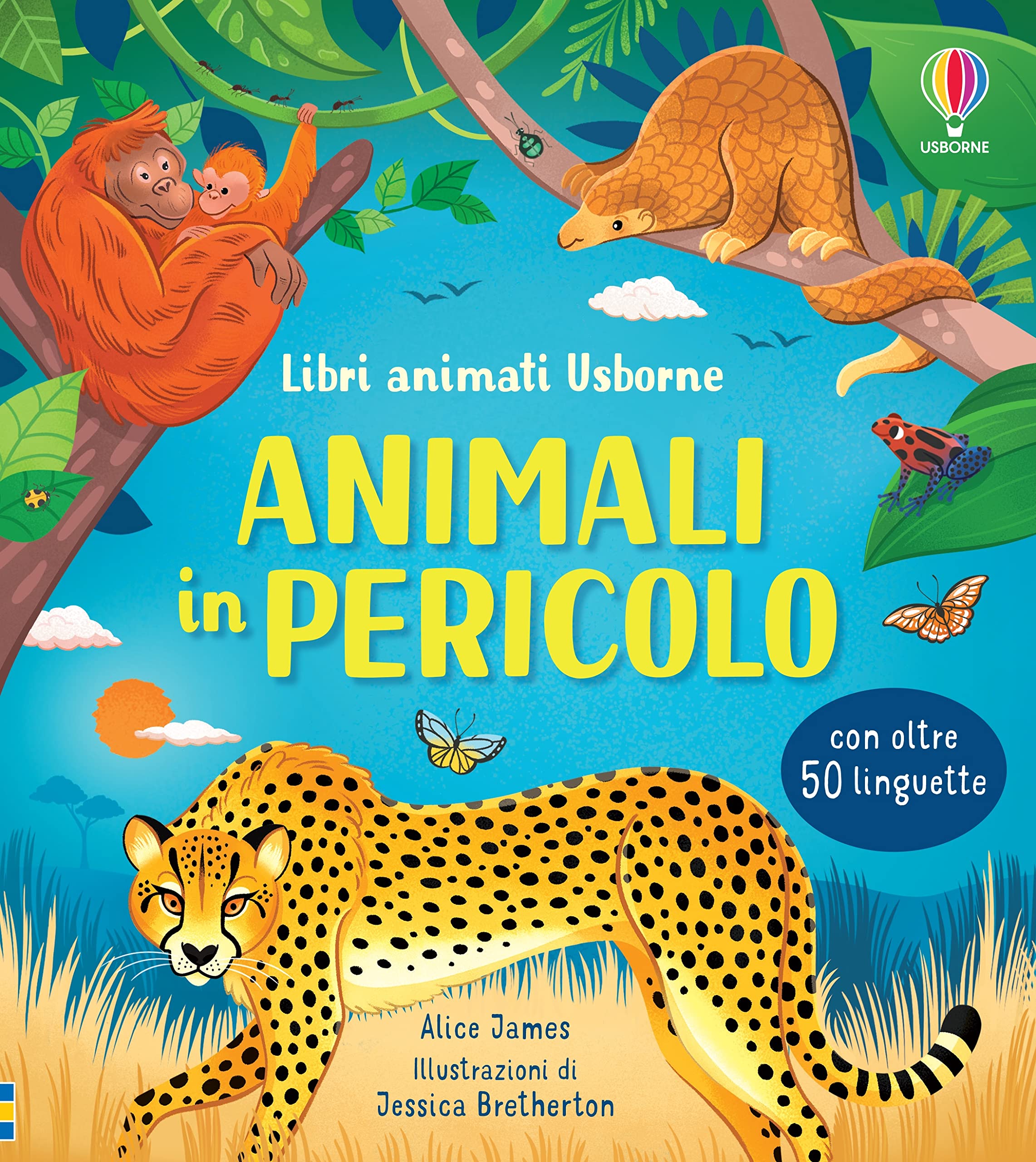 Animali in pericolo. Ediz. a colori book
