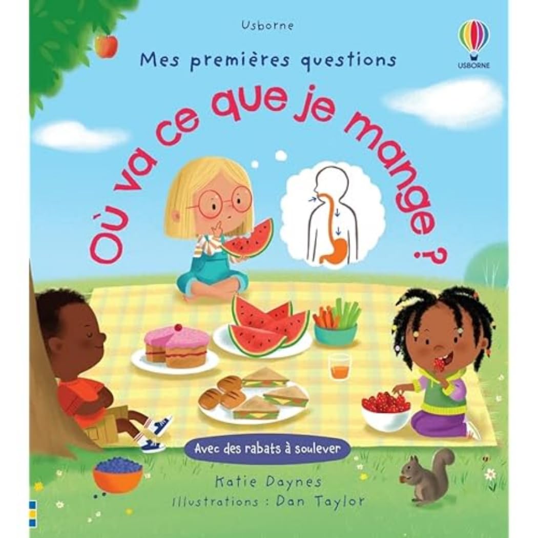 Où va ce que je mange ? - Mes premières questions Non-fiction