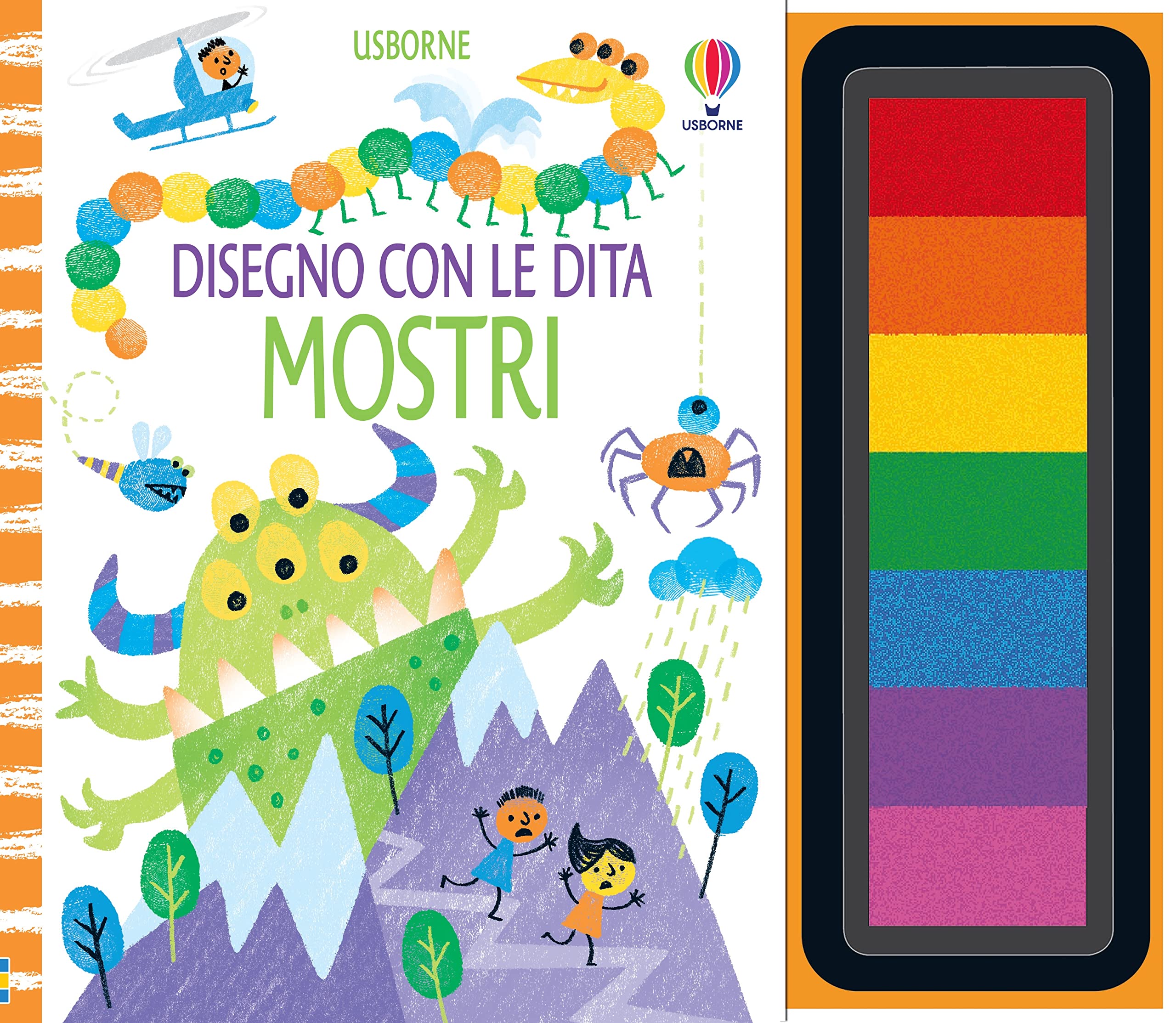 Mostri. Ediz. a spirale. Con pannello di inchiostro book