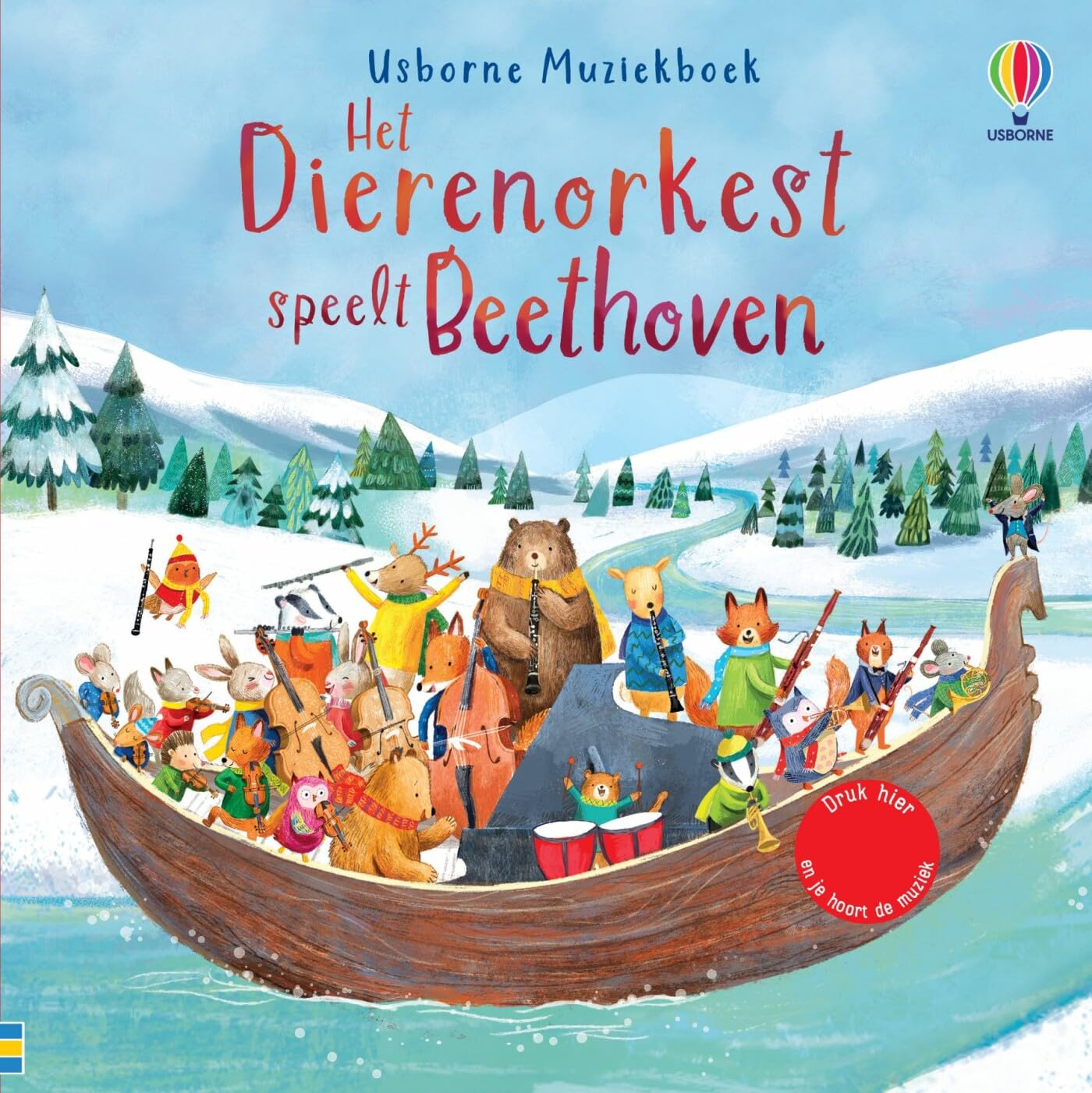 Het dierenorkest speelt Beethoven (Usborne muziekboeken) Books