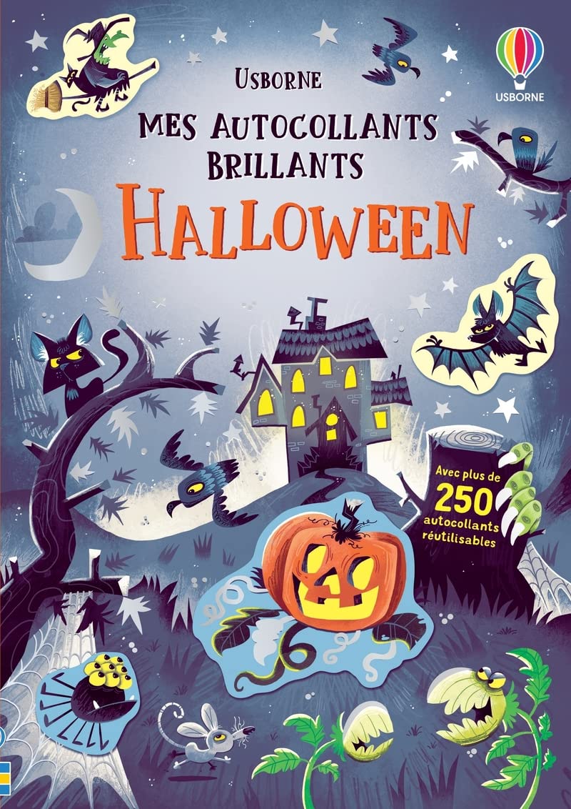 Halloween - Mes autocollants brillants: Avec plus de 250 autocollants réutilisables Hobbies & Crafts
