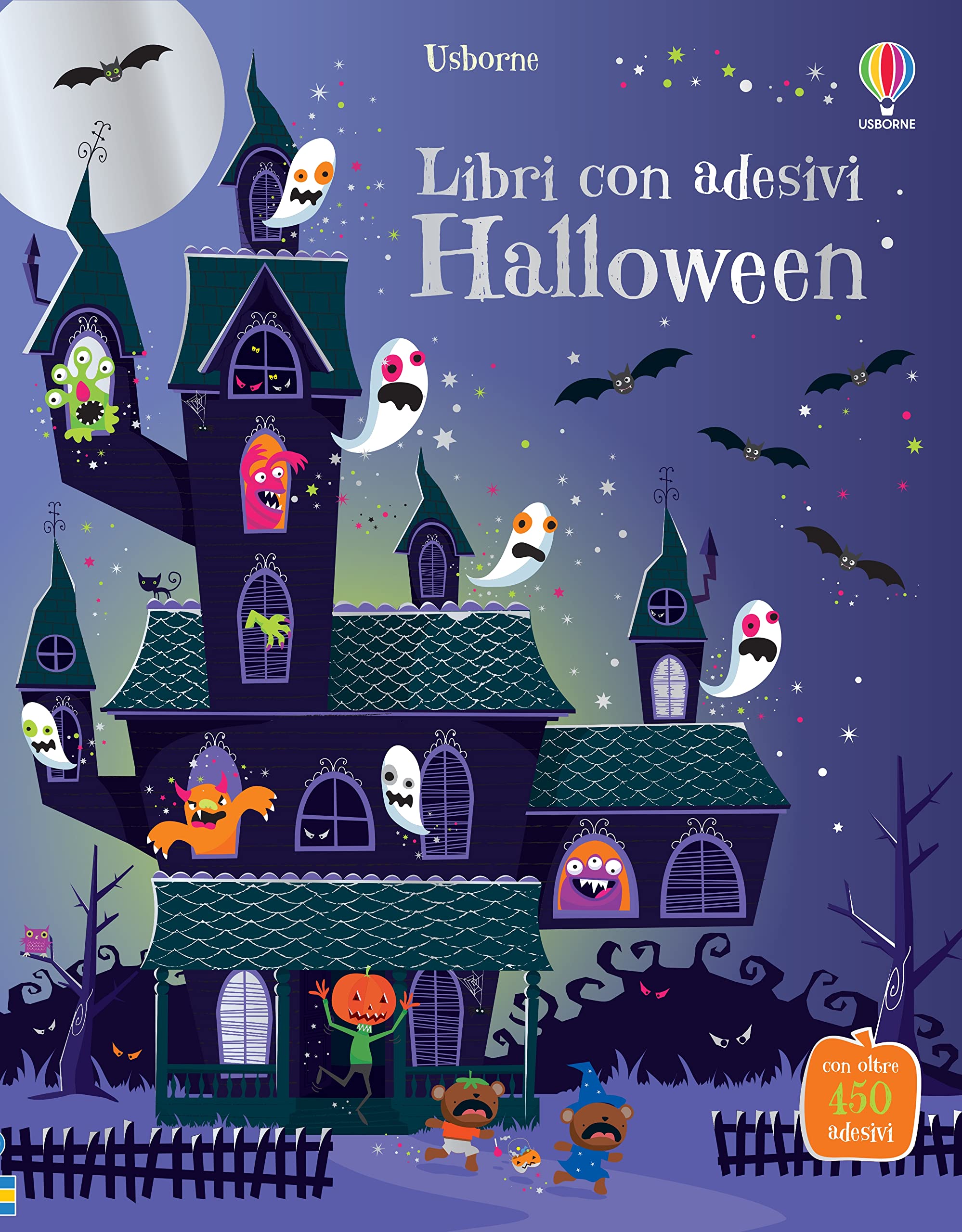 Halloween. Con adesivi. Ediz. a colori (Libri con adesivi. A partire da 5 anni) Non-fiction