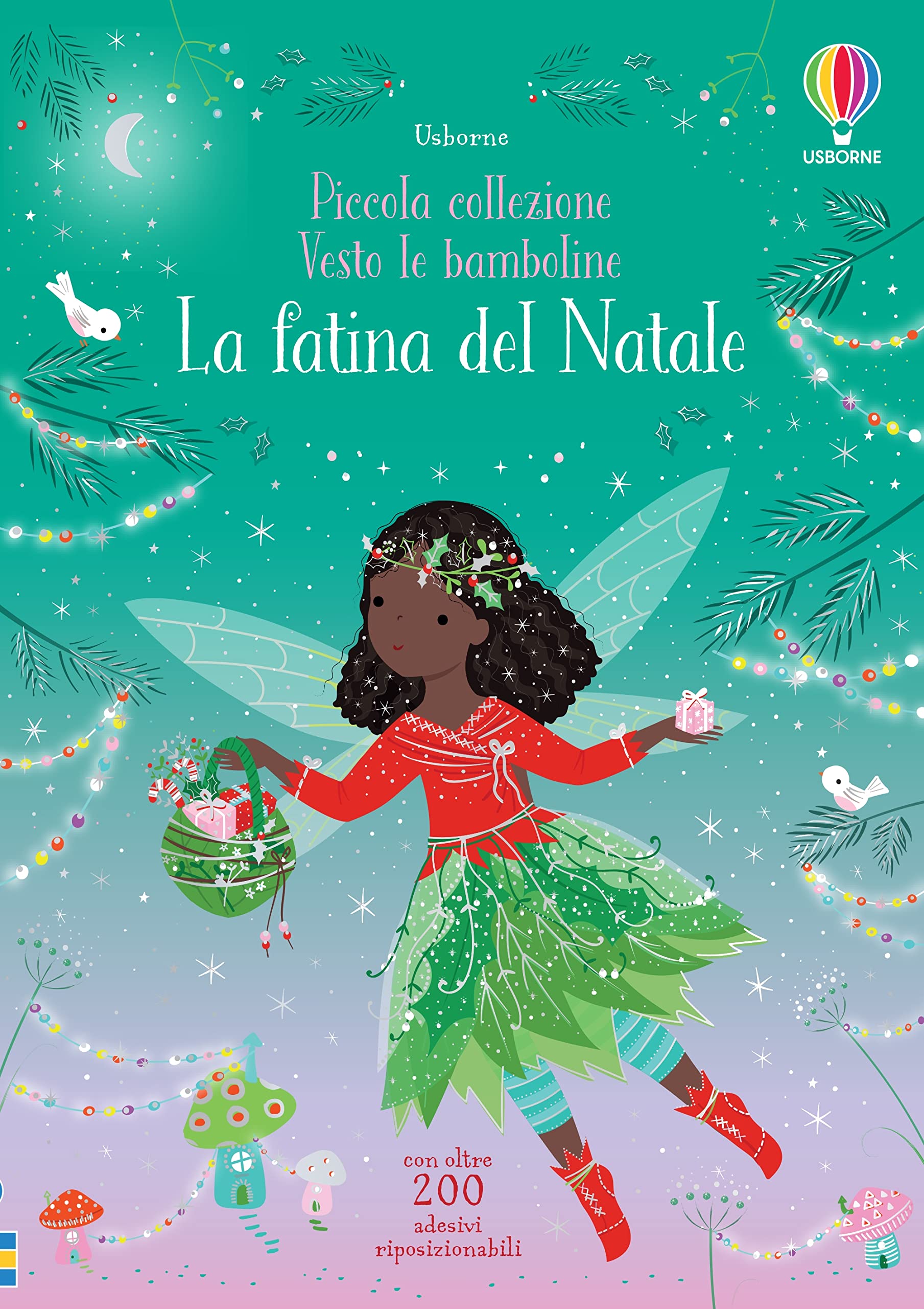 La fatina del Natale. Con adesivi. Ediz. a colori (Vesto le bamboline. Piccola collezione) Non-fiction