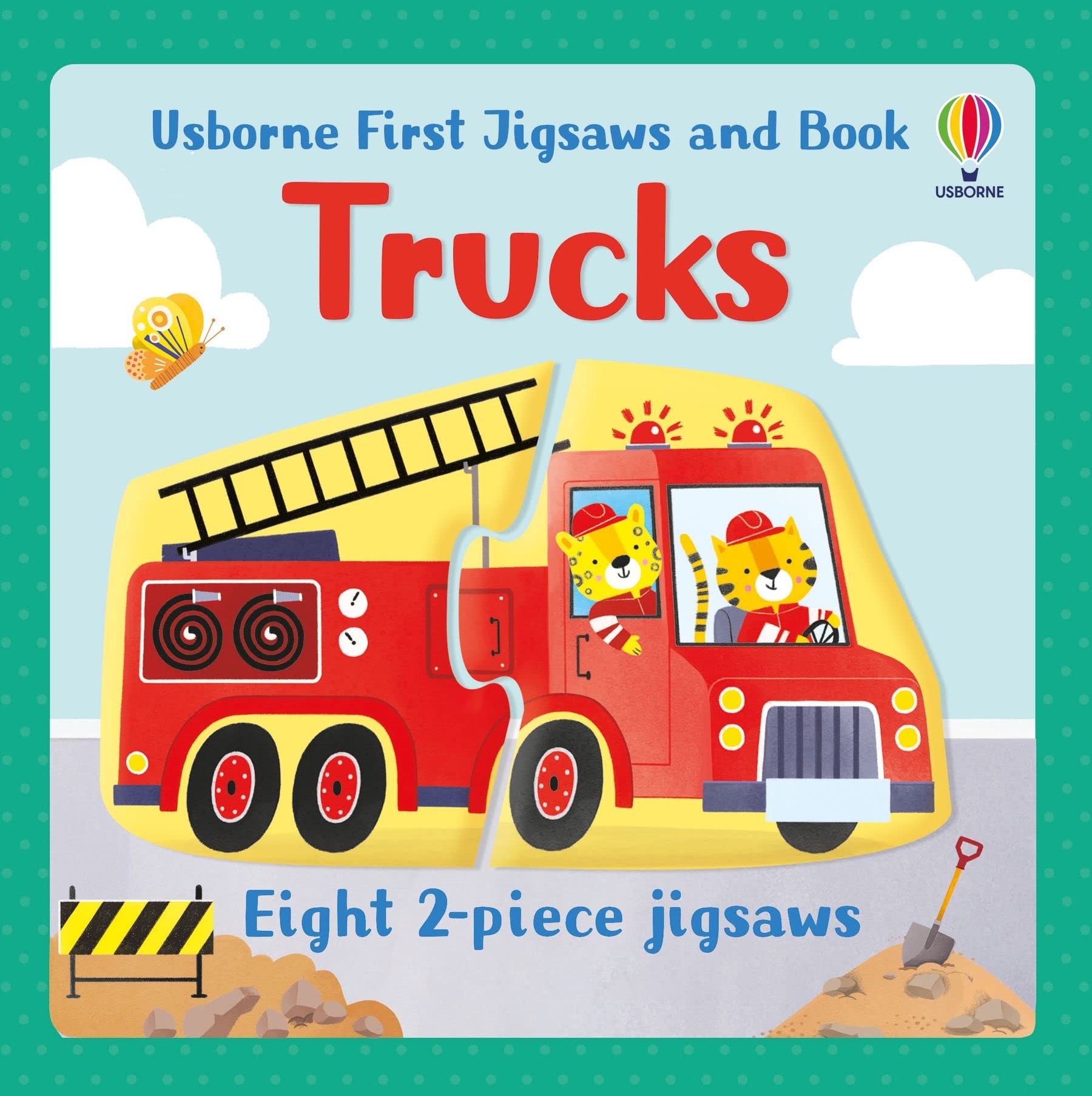 Usborne First Jigsaws and Book: Trucks Books