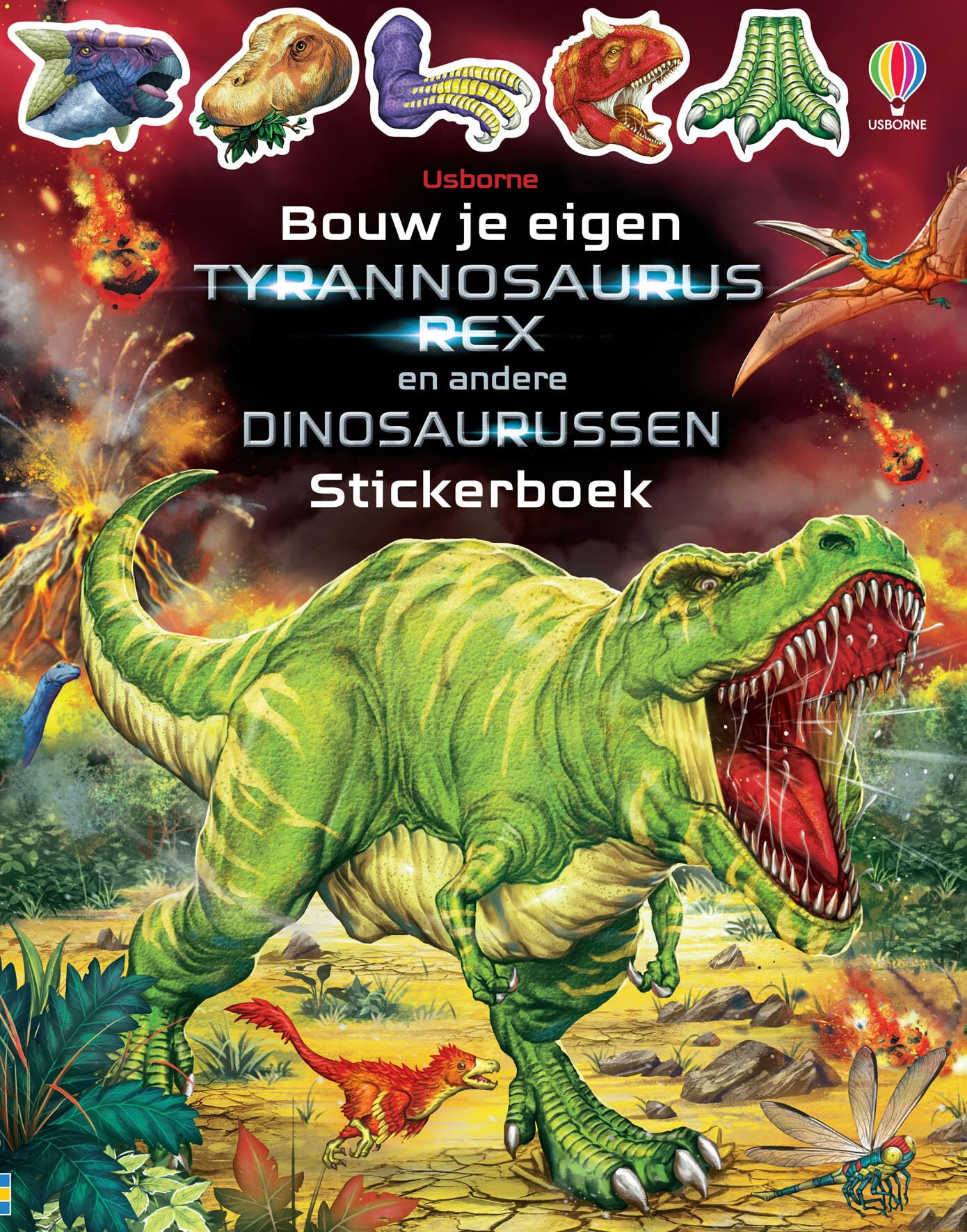 Tyrannosaurus rex en andere dinosaurussen (Bouw je eigen stickerboek, 1) Tiptoi & Games