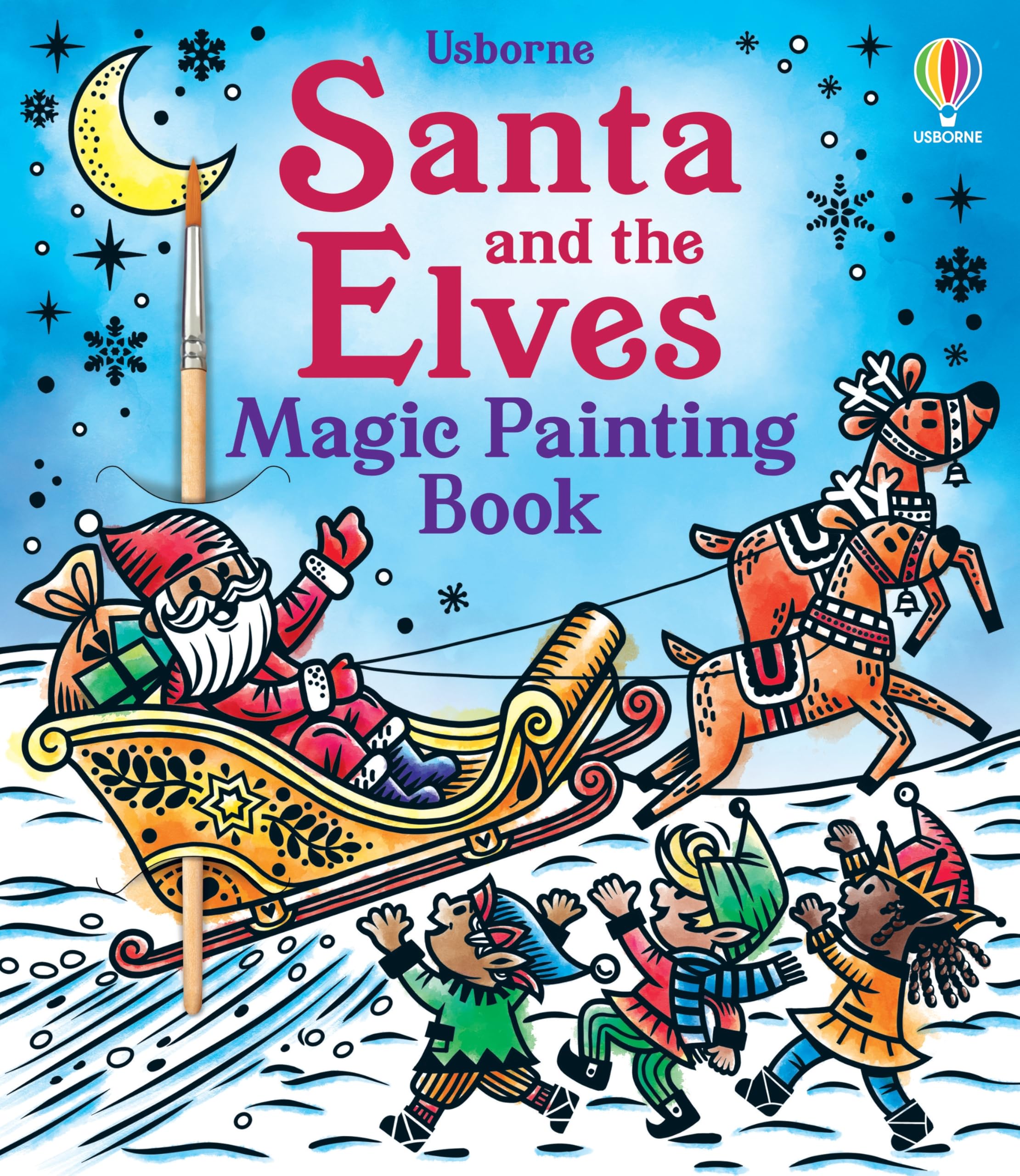 Santa and the Elves Magic Painting Book Tiptoi & Games