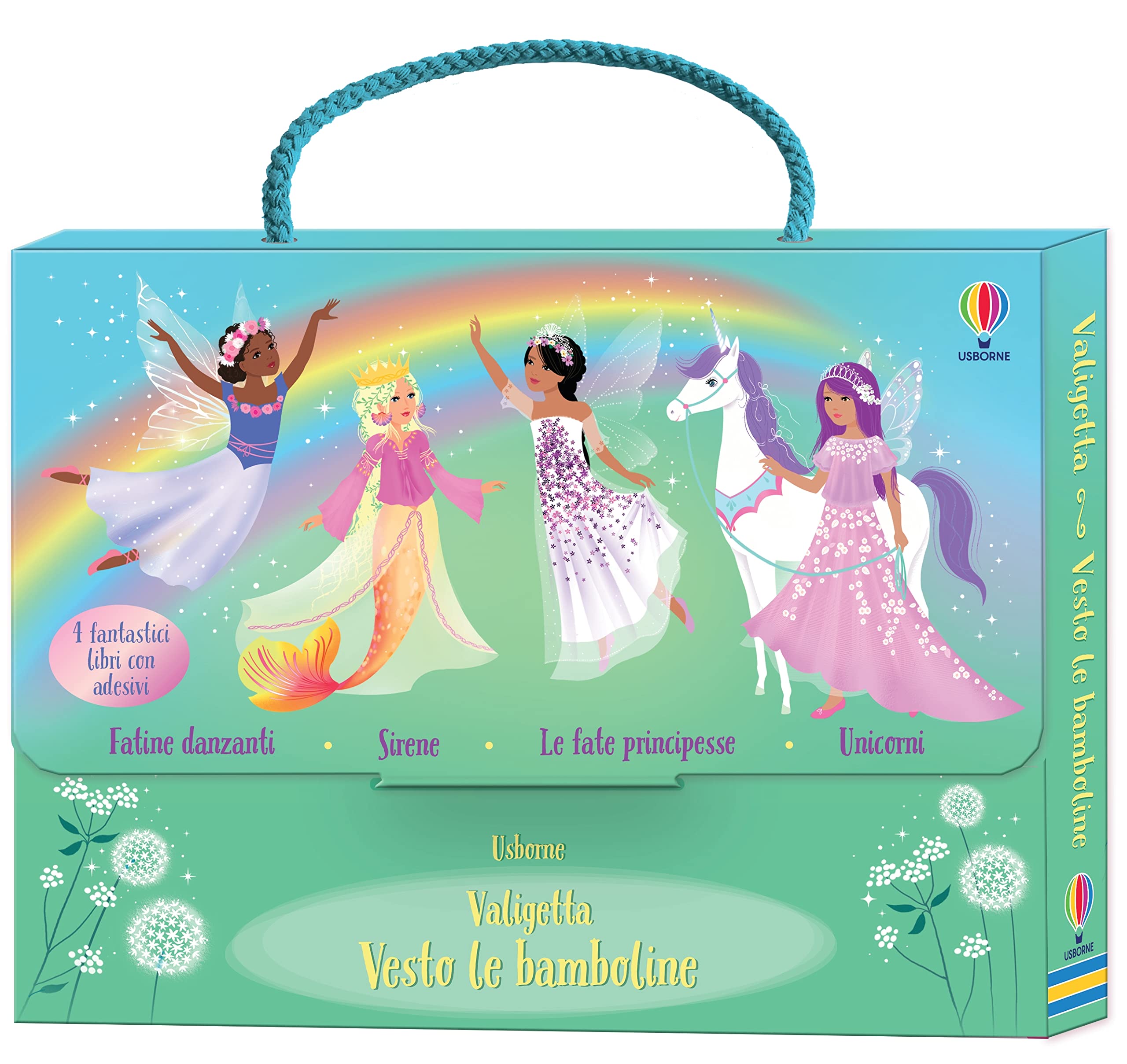 Valigetta. Vesto le bamboline. Ediz. a colori. Fatine danzanti-Sirene-Le fate principesse-Unicorni (Vol. 4) book