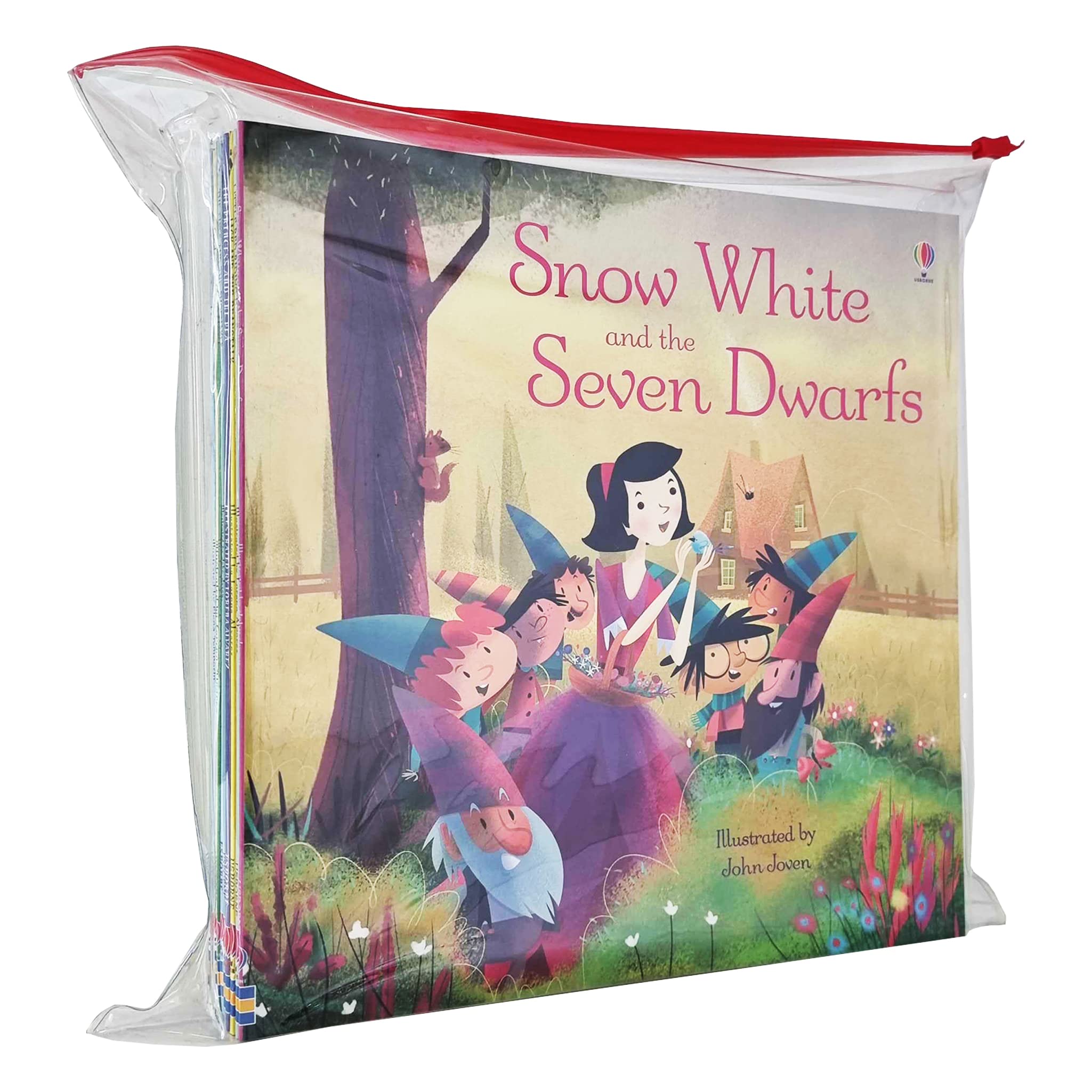 Usborne 10 Picture Children Books Collection Set (The Gingerbread Man, Wizard of Oz, Cinderella, Snow White & the Seven Dwarfs, The Story of Robin Hood, Jack and the Beanstalk & More…) book