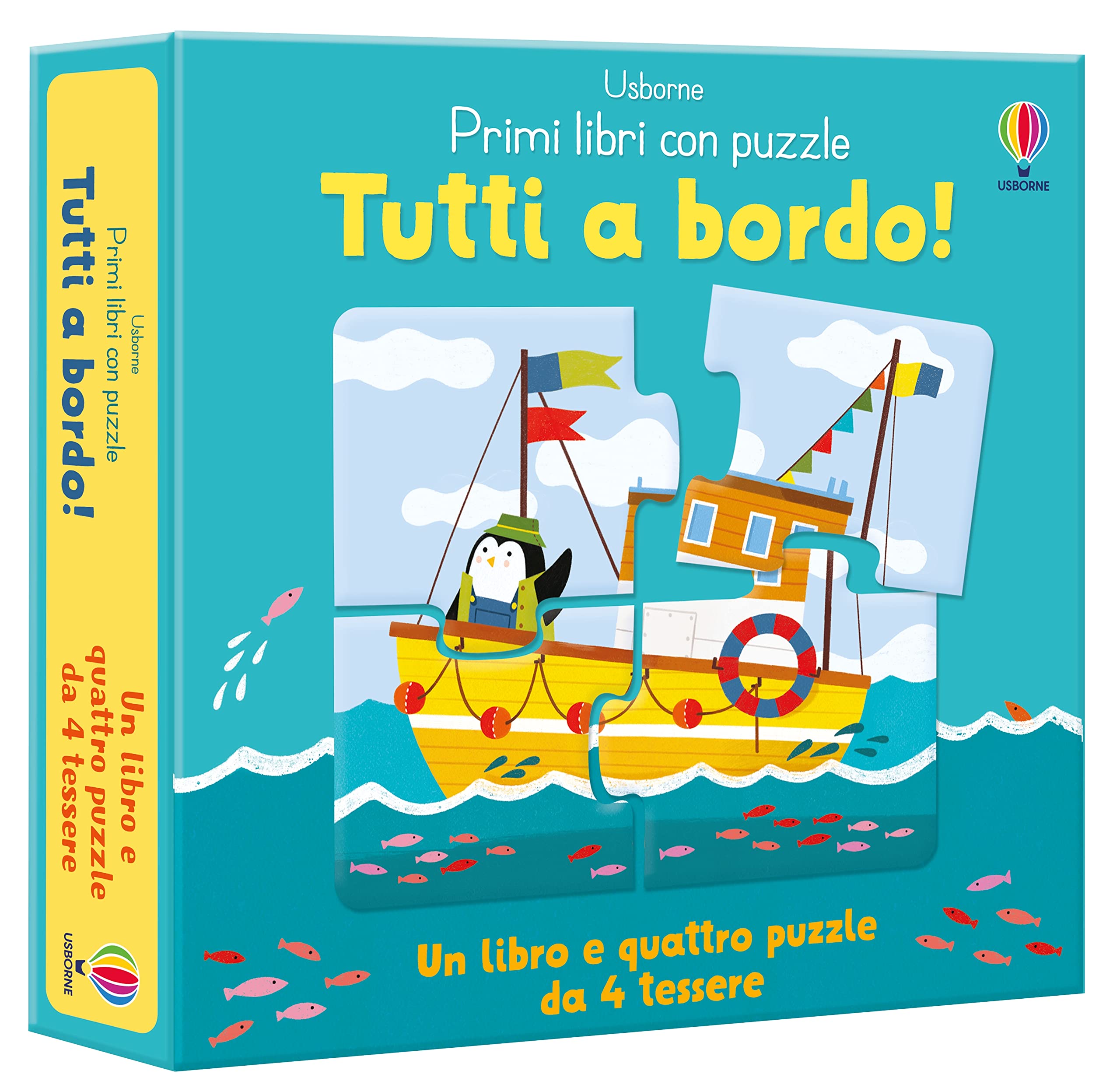 Tutti a bordo! Ediz. a colori. Con puzzle book