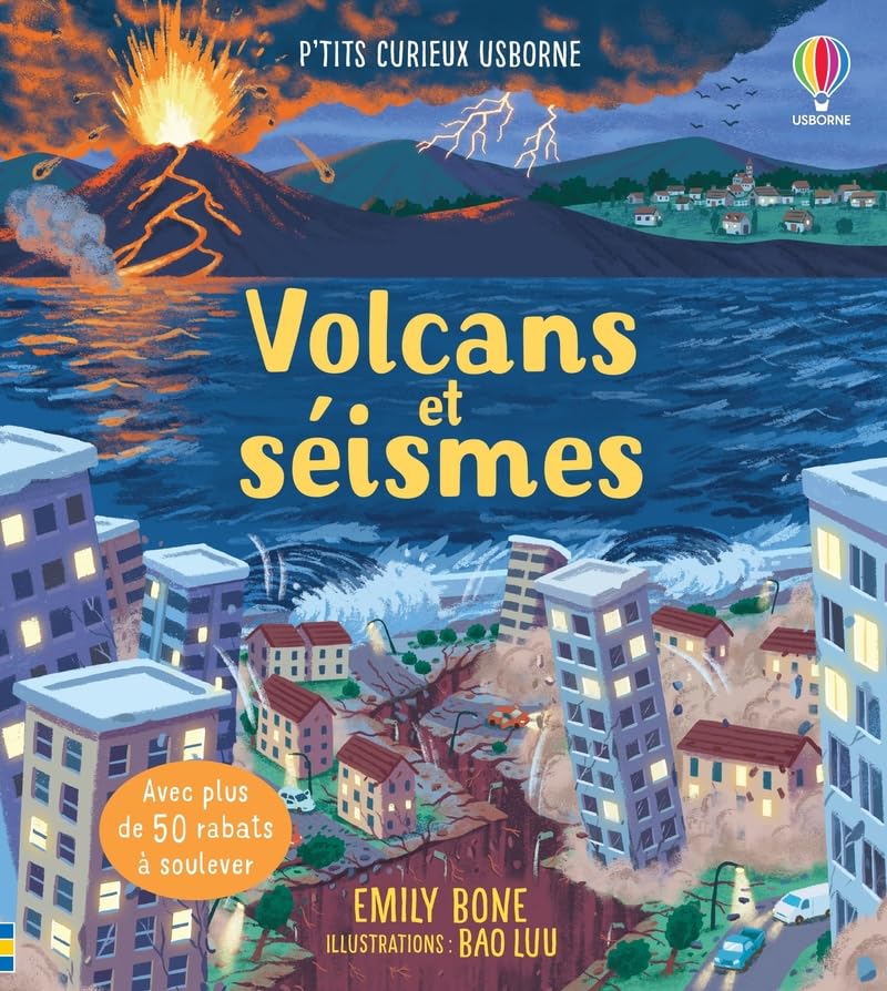 Volcans et séismes - P'tits curieux Usborne book