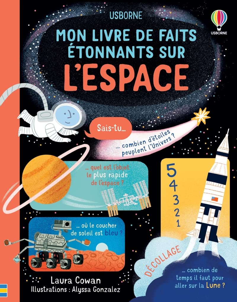 Mon livre de faits étonnants sur l'espace book