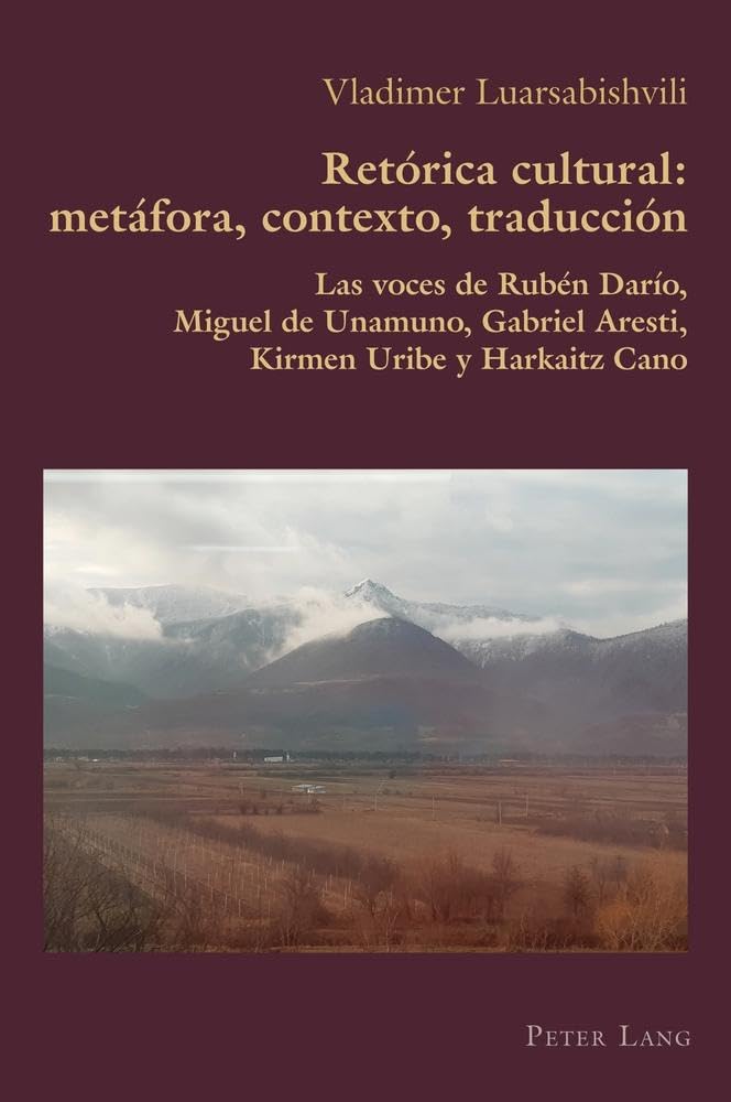 Retórica cultural: metáfora, contexto, traducción Social Sciences
