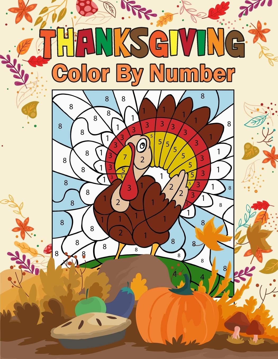 Thanksgiving Color by Number Non-fiction