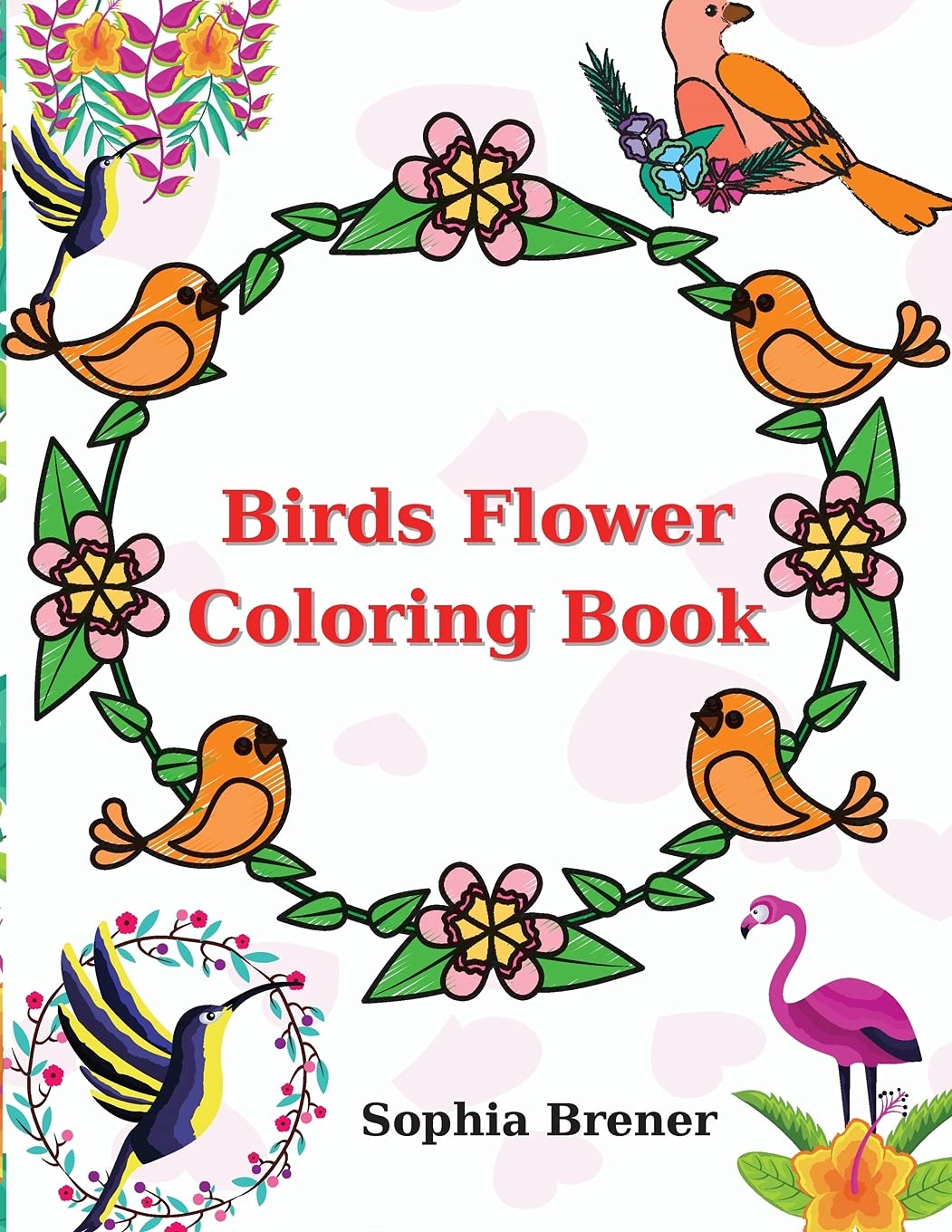 Birds Flower Coloring Book Tiptoi & Games