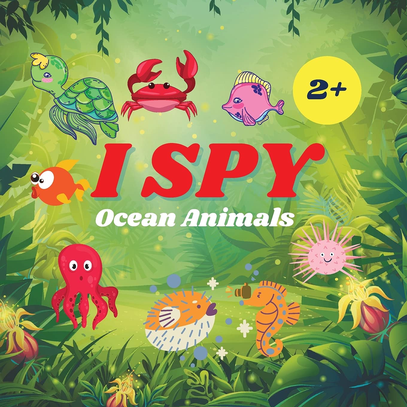 I Spy Ocean Animals Book For Kids Non-fiction
