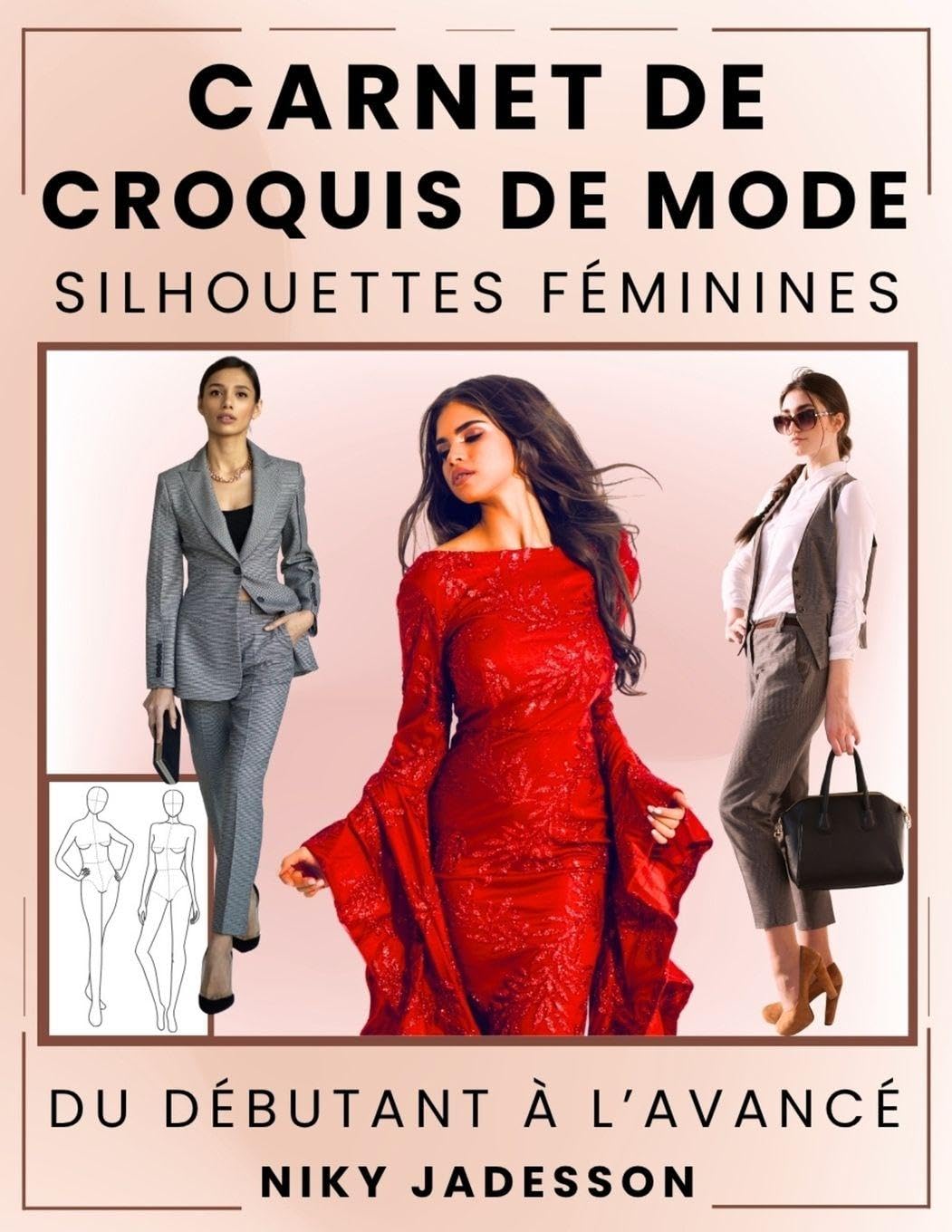 Carnet de Croquis de Mode Silhouettes Féminines Architecture