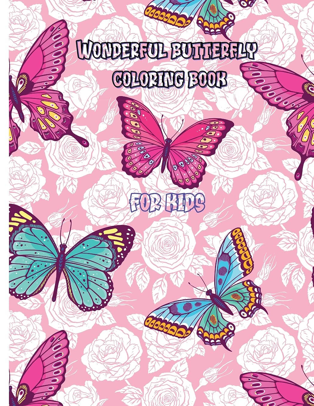 Wonderful butterfly coloring book for kids Tiptoi & Games
