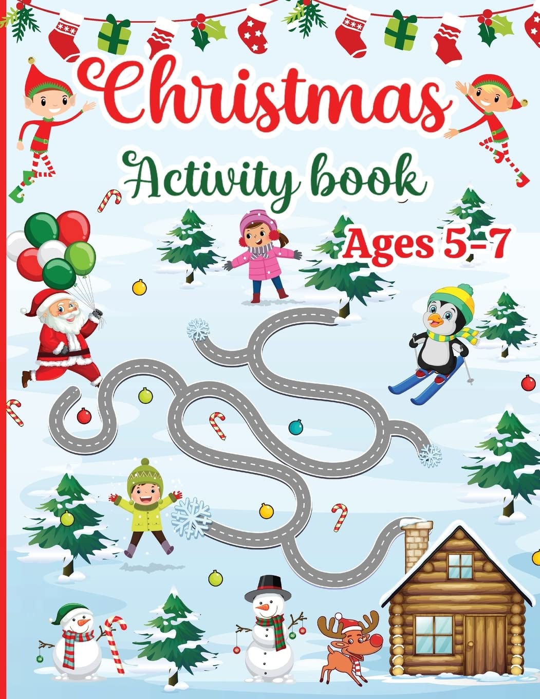 Christmas Activity Book for Kids Ages 5-7 Non-fiction
