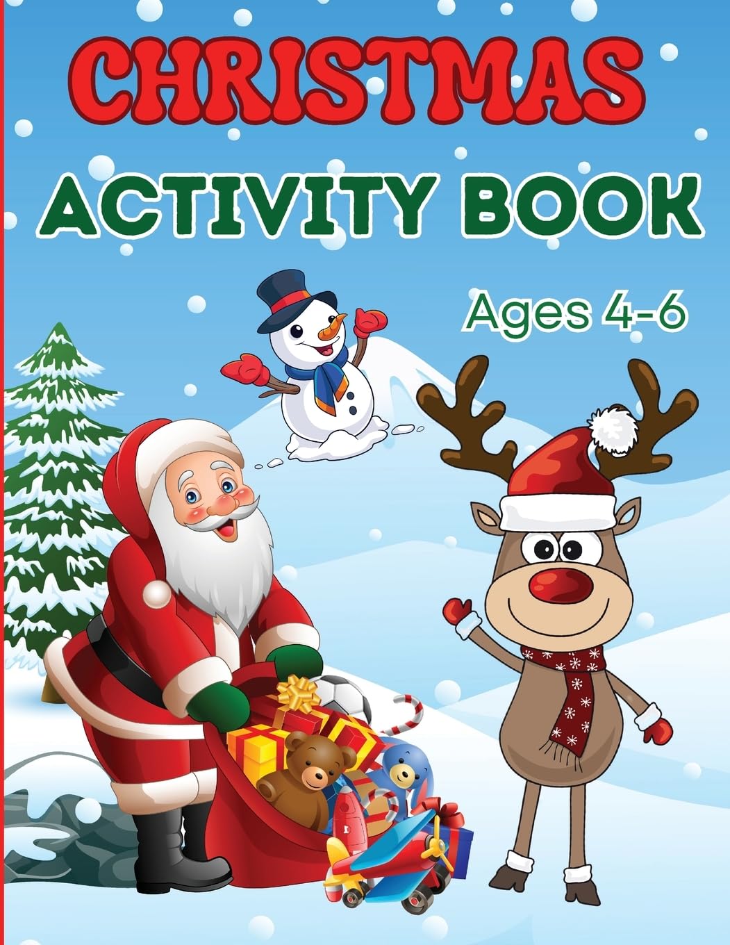 Christmas Activity Book for Kids Ages 4-6 Non-fiction