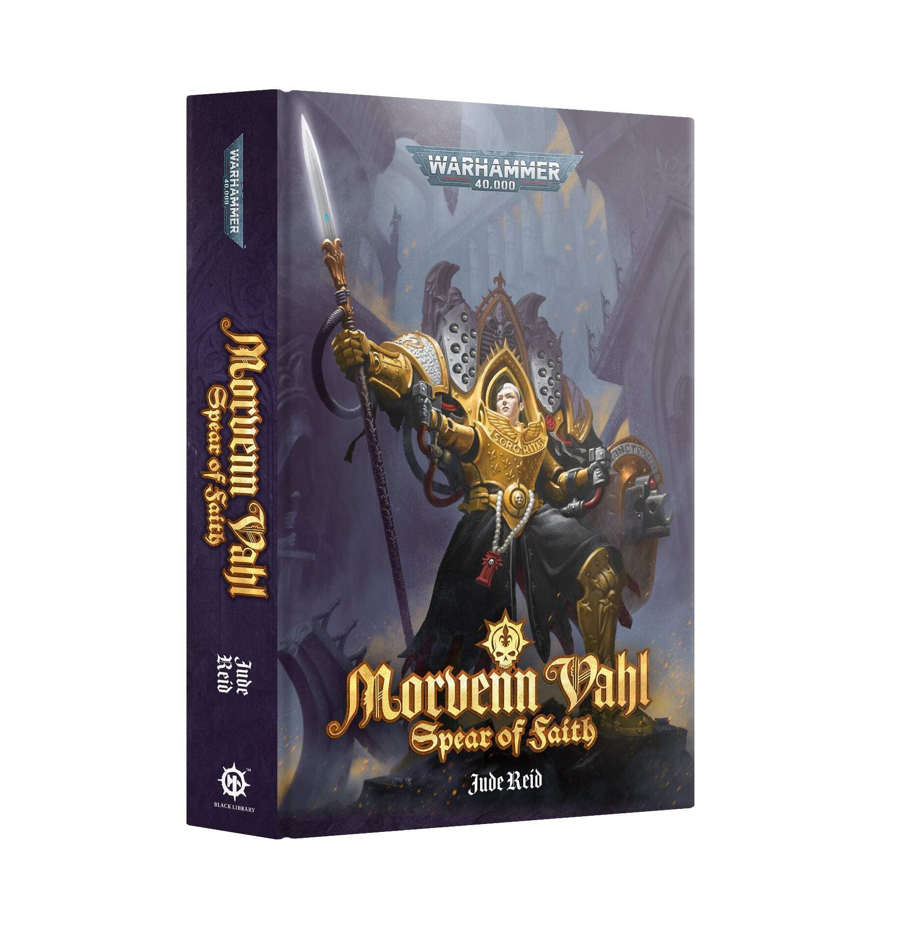 Games Workshop - Black Library - Warhammer 40,000 - Morvenn Vahl : Spear of Faith (HB) game