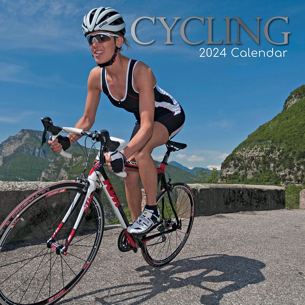 Cycling – Fahrradfahren – Fahrrad – Radsport 2024 – 16-Monatskalender: Original The Gifted Stationery Co. Ltd (Wall-Kalender) Calendars