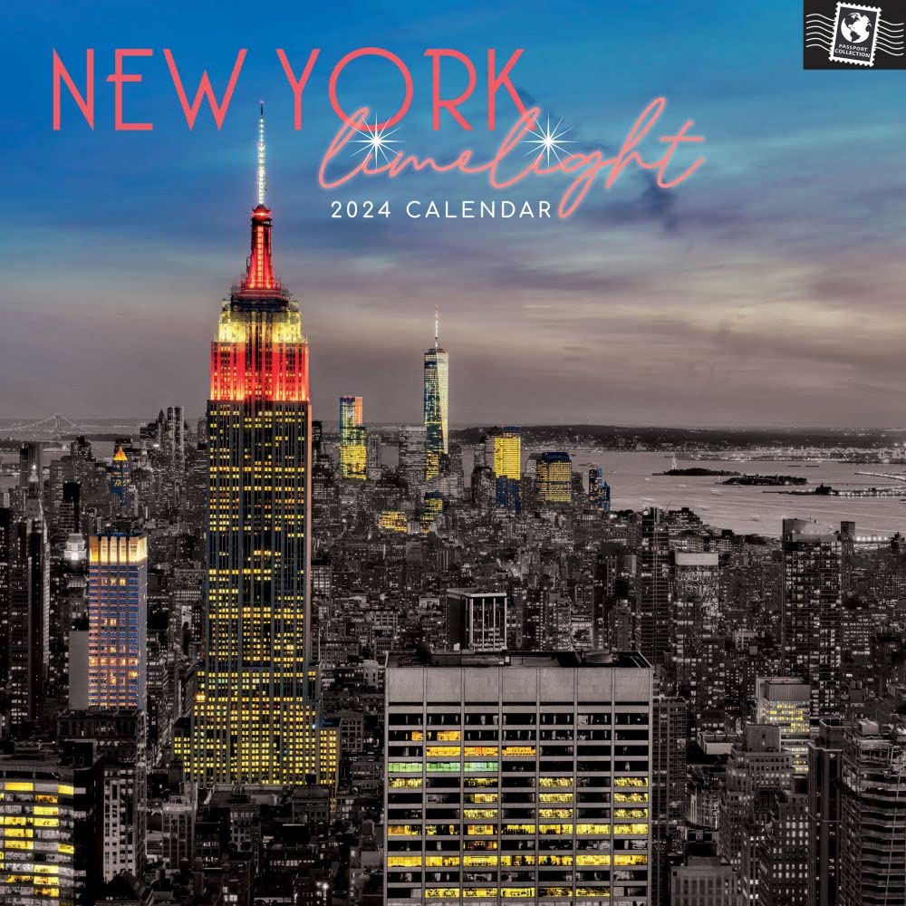 New York Limelight – New York im Rampenlicht 2024 – 16-Monatskalender: Original Gifted Stationery-Kalender (Wall-Kalender) Leisure, Home & Garden